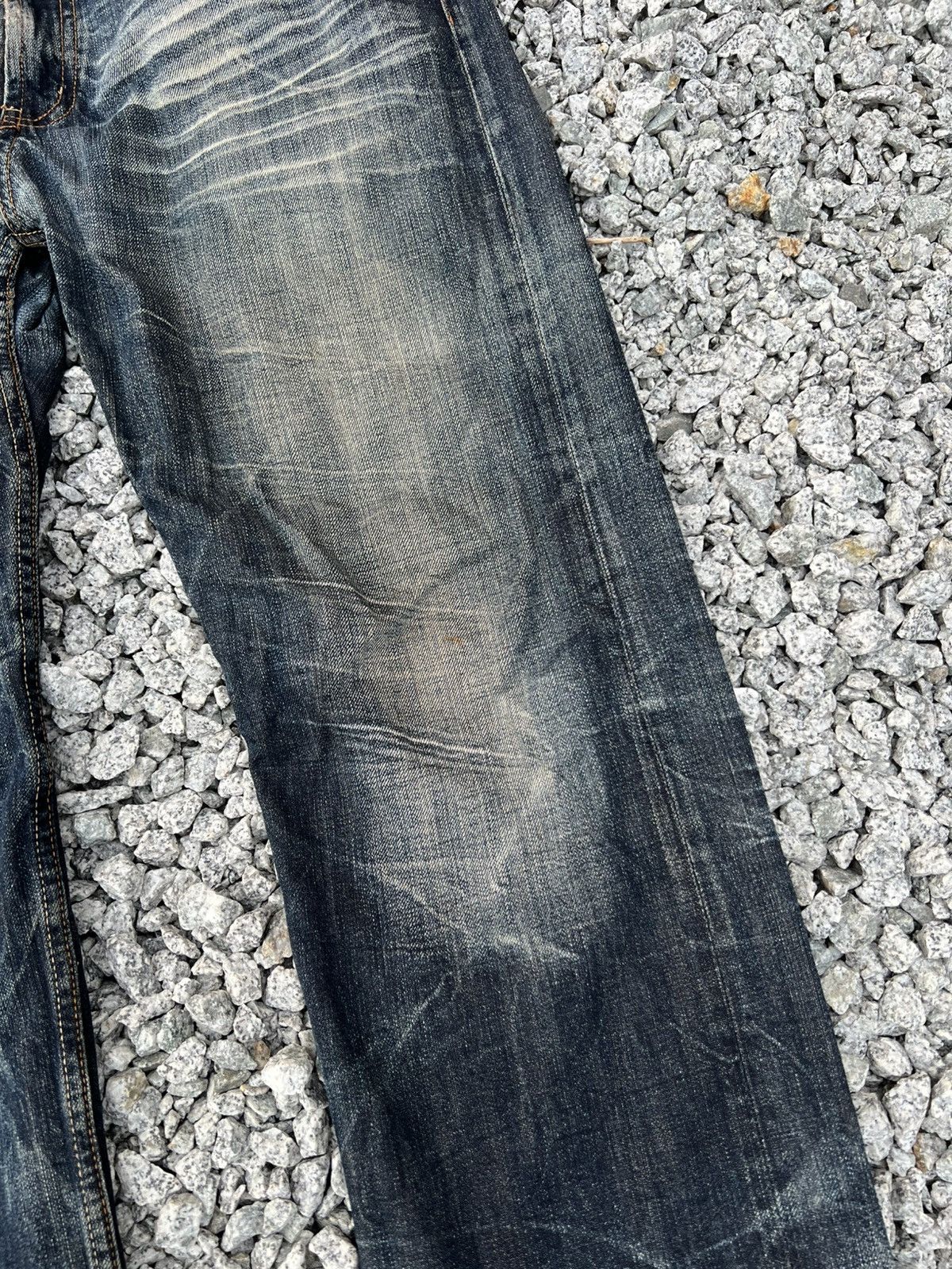 If Six Was Nine Japanese Brand Oririn Claw Jean Size US 35 - 6 Thumbnail