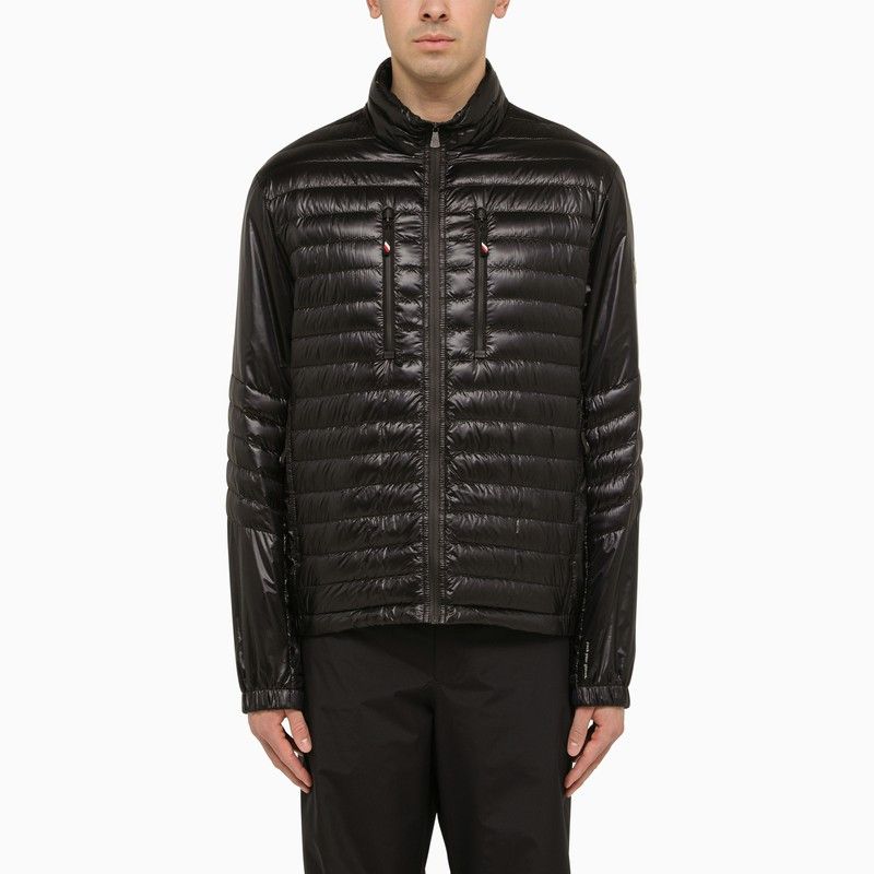 image of Moncler Grenoble Black Nylon Short Down Jacket, Men's (Size 2XL)