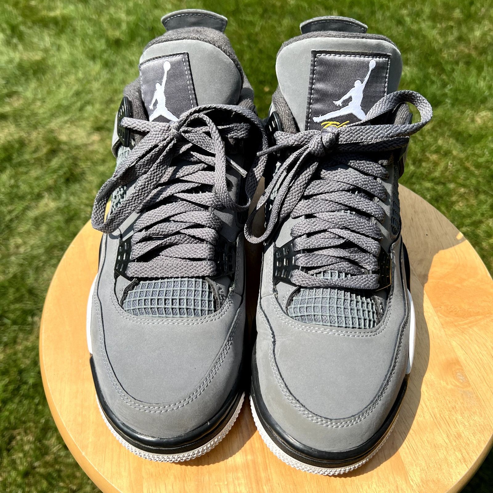 Jordan Brand × Nike Nike Air Jordan 4 Retro Cool Grey 2019 Men's Shoes - Size 8 Size US 8 / EU 41 - 4 Thumbnail