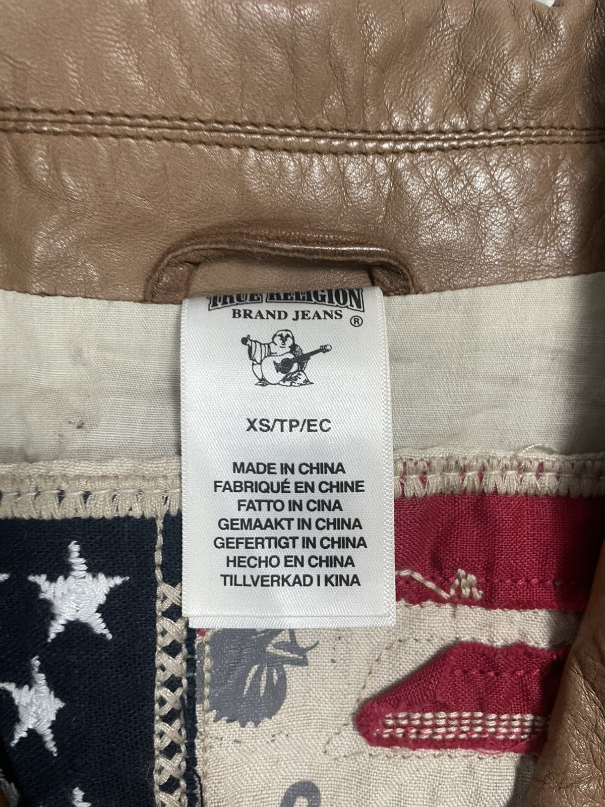 True Religion True Religion leather jacket brown Y2K Avant Garde kill bill Size XS / US 0-2 / IT 36-38 - 4 Thumbnail