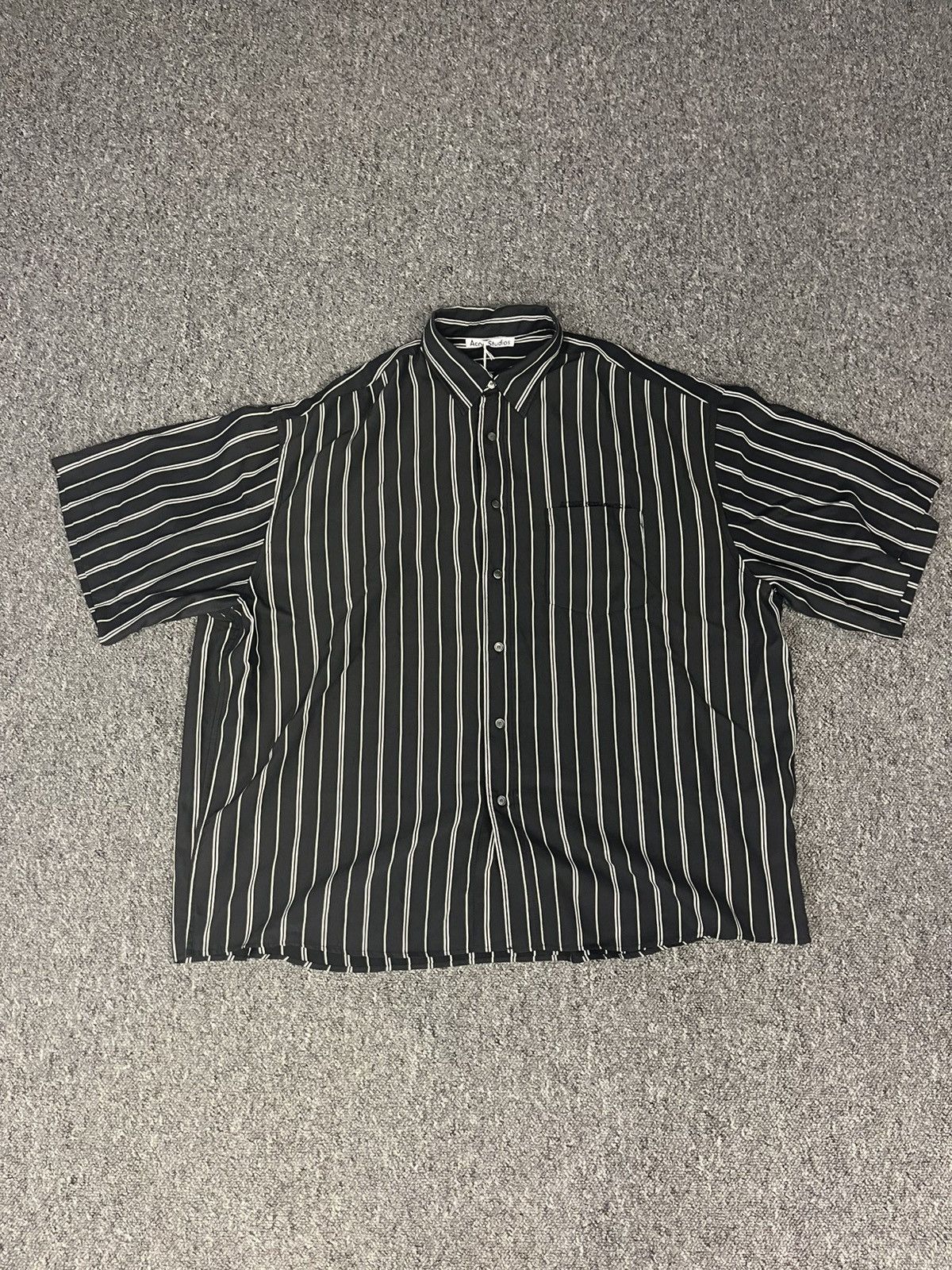 Acne Studios Acne studios stripes shirt Size US L / EU 52-54 / 3 - 1 Thumbnail