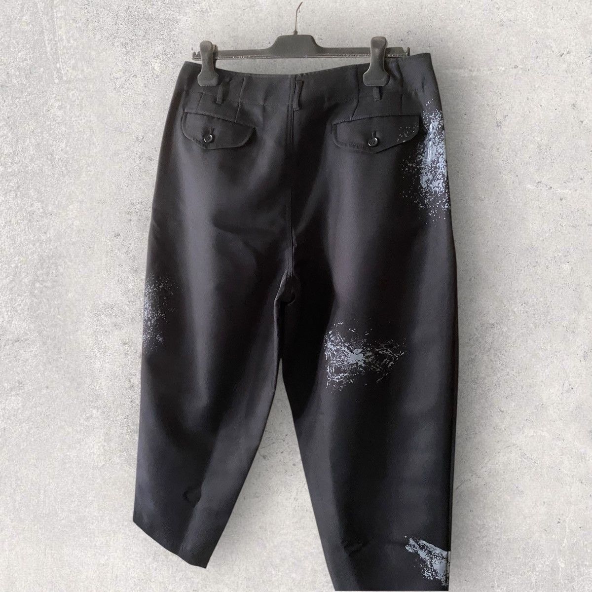 Comme des Garcons NWT S/S24 Hand Print Color Splash Cropped Pants Size US 32 / EU 48 - 7 Thumbnail