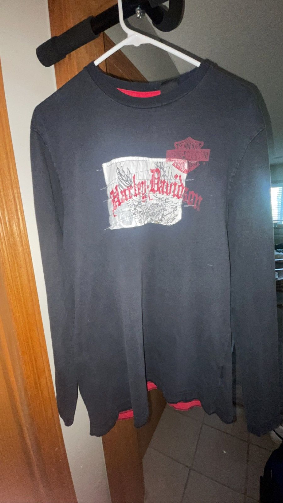 Harley Davidson Vintage Harley Davidson long sleeve Size US L / EU 52-54 / 3 - 1 Thumbnail