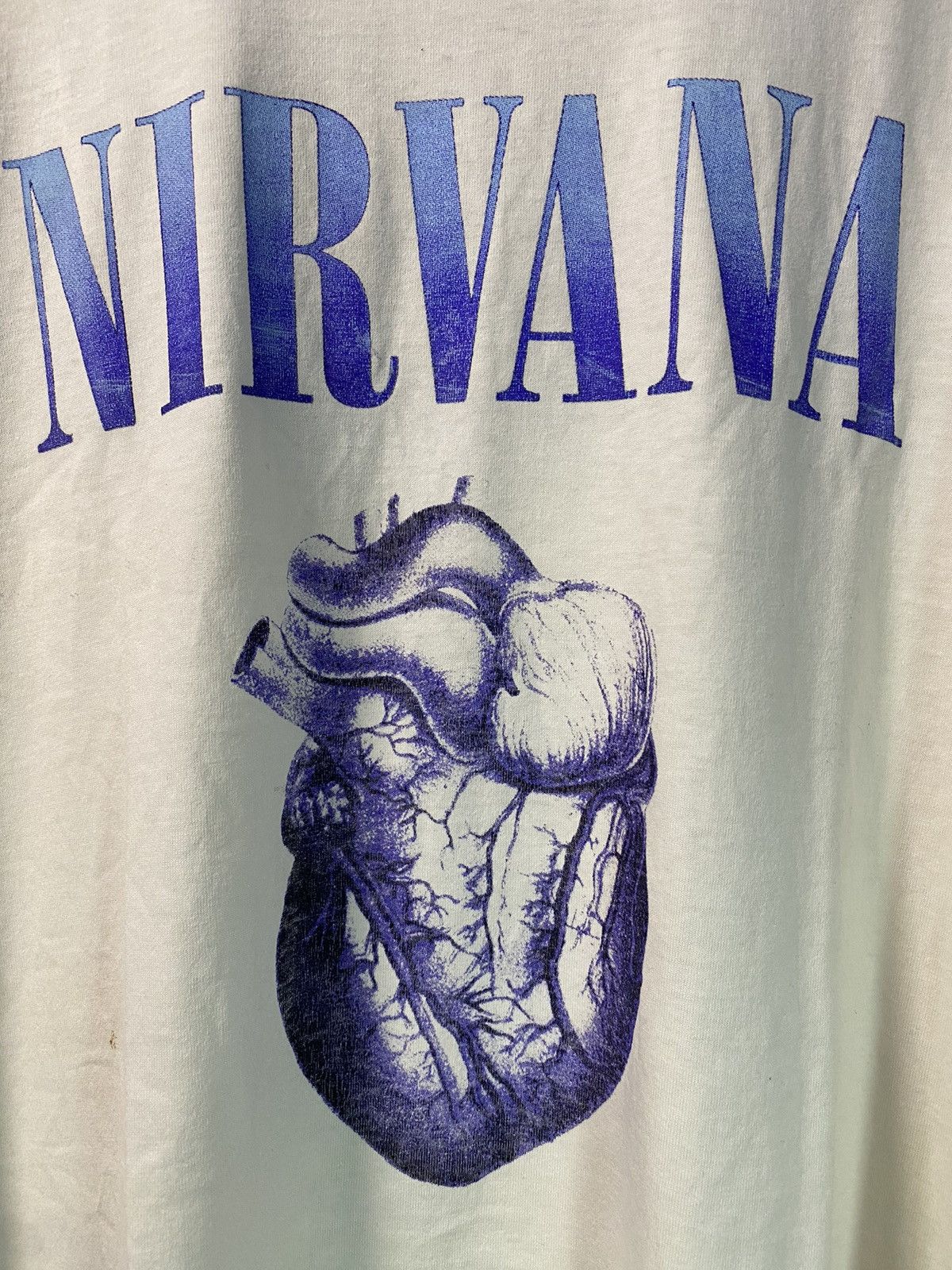 Band Tees Vintage nirvana Size US XL / EU 56 / 4 - 4 Thumbnail