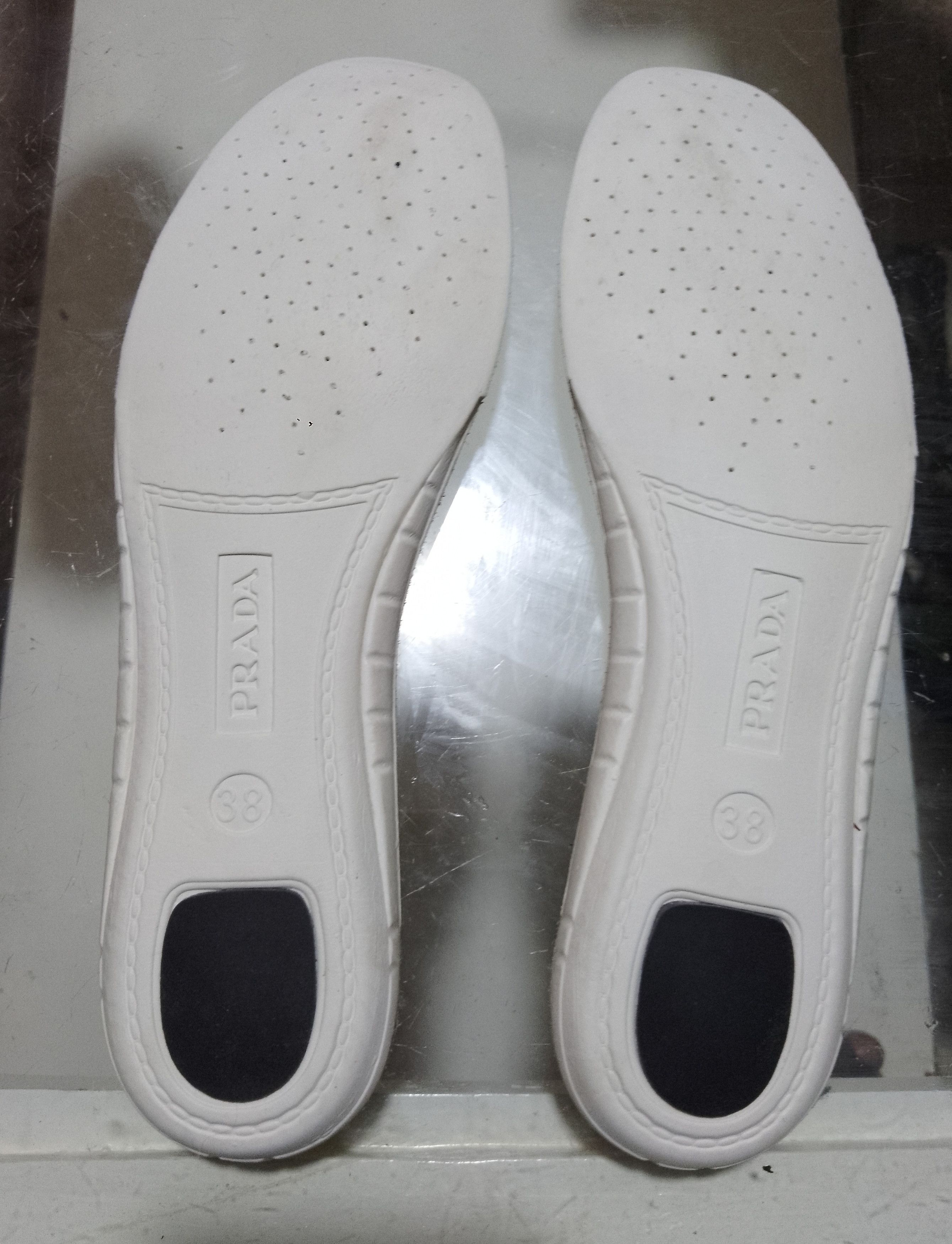 Prada Prada athletic metallic silver Size US 8.5 / IT 38.5 - 10 Thumbnail