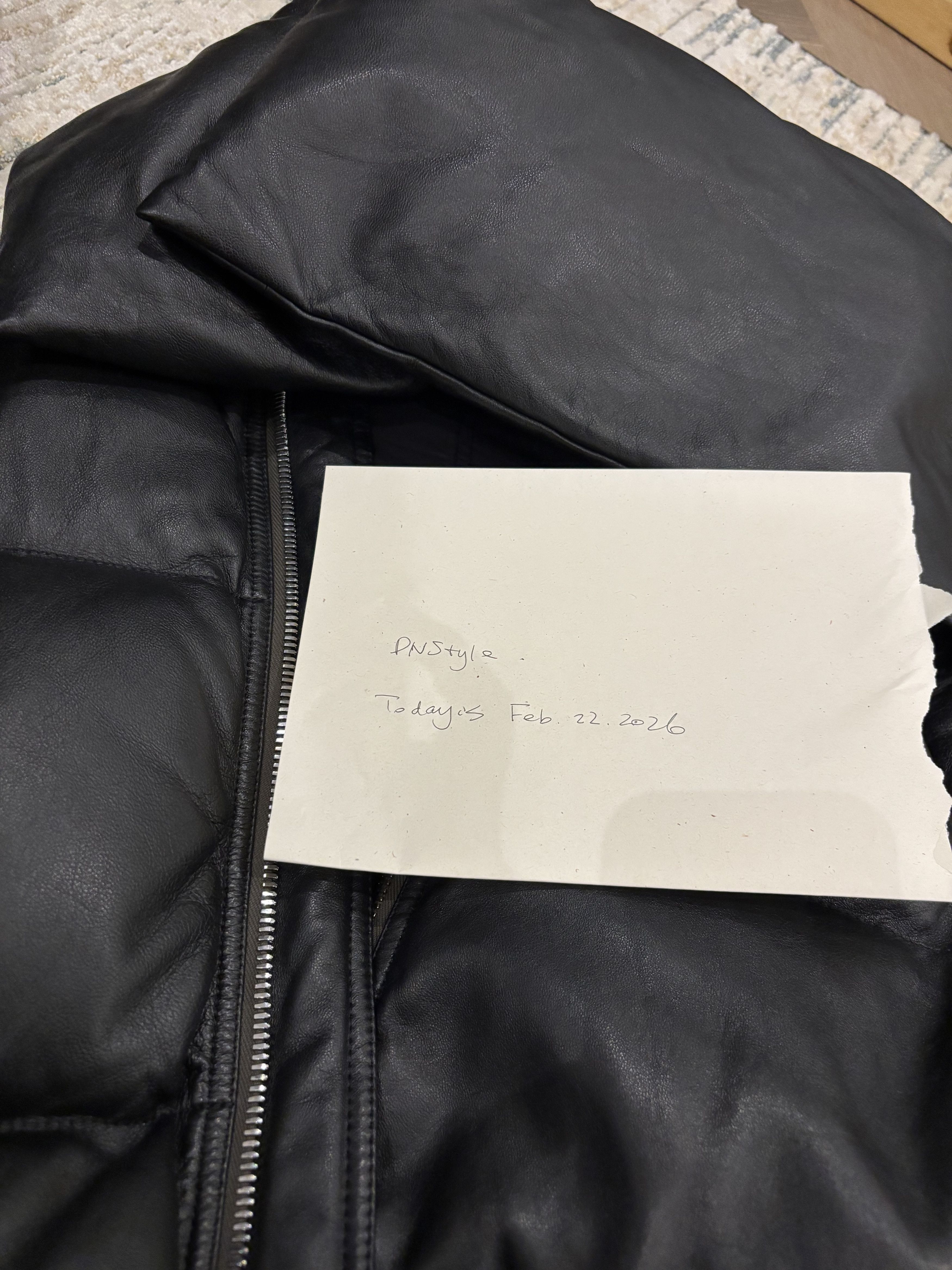 Rick Owens lamb leather jacket Size XS / US 0-2 / IT 36-38 - 4 Thumbnail