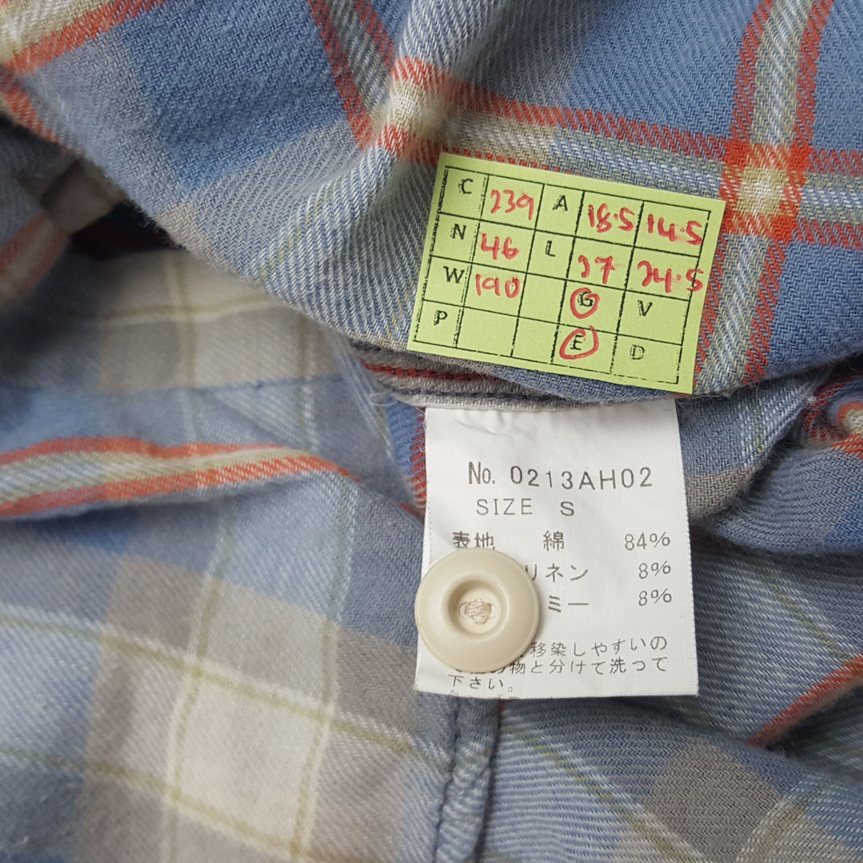 Hysteric Glamour Vintage Hysteric Glamour Japanese Brand Shirt Button Up Size US S / EU 44-46 / 1 - 8 Thumbnail