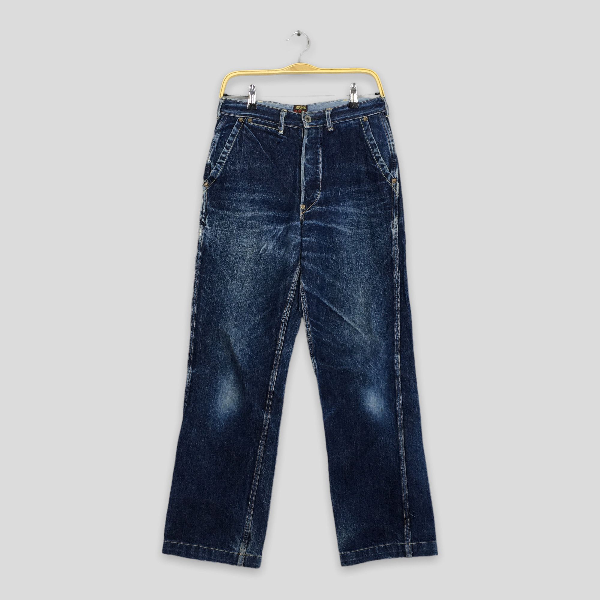 Sugar Cane Size 27x30 Sugar Cane Japan Workwear Carpenter Jeans S933 Size US 27 - 1 Thumbnail
