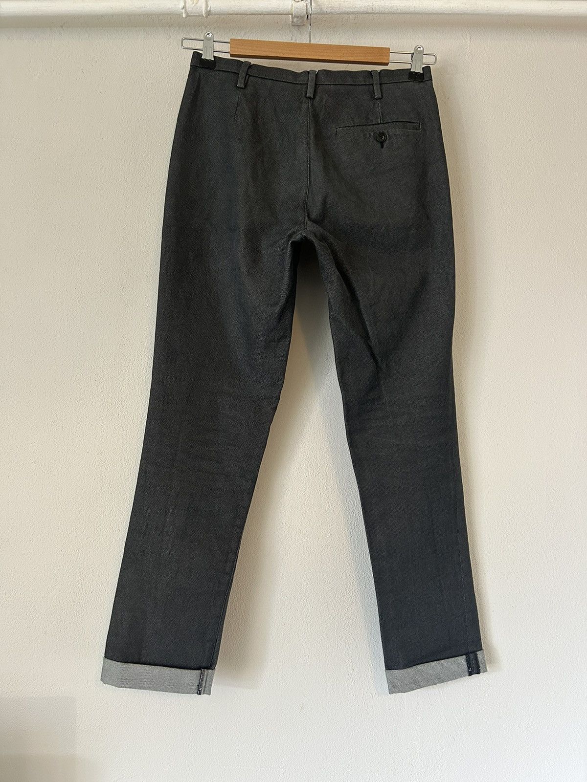 Miu Miu Charcoal Grey Slim-Fit Pants Size US 30 / EU 46 - 9 Thumbnail