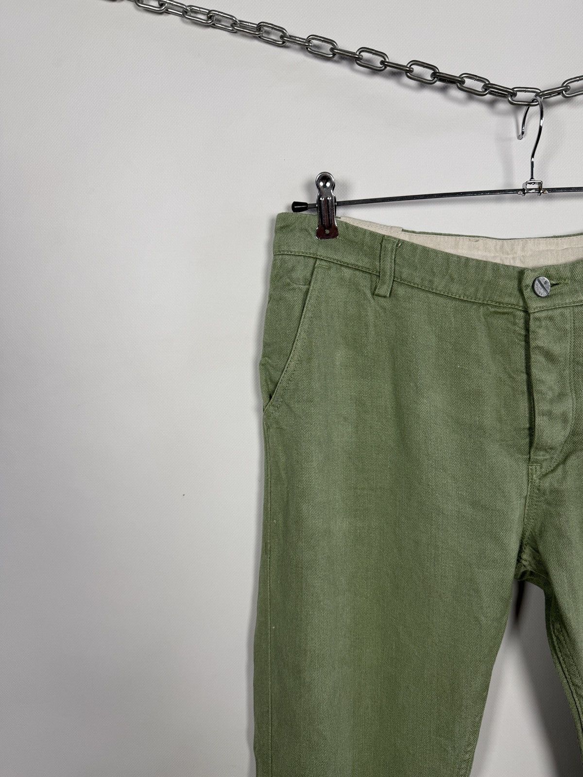 Freitag Freitag Linen Work Pants Casual Straight Vintage Sz W34 L32 Size US 34 / EU 50 - 3 Thumbnail