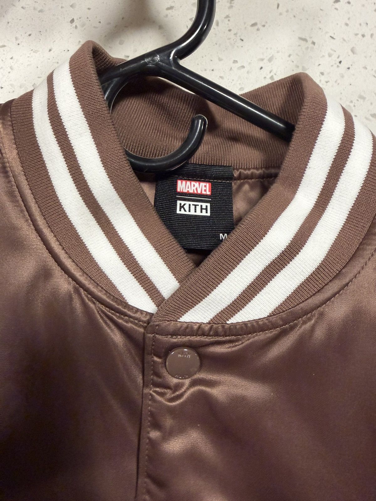 Kith Kith X Marvel X-Men Gambit Satin Bomber Jacket Size US M / EU 48-50 / 2 - 9 Thumbnail
