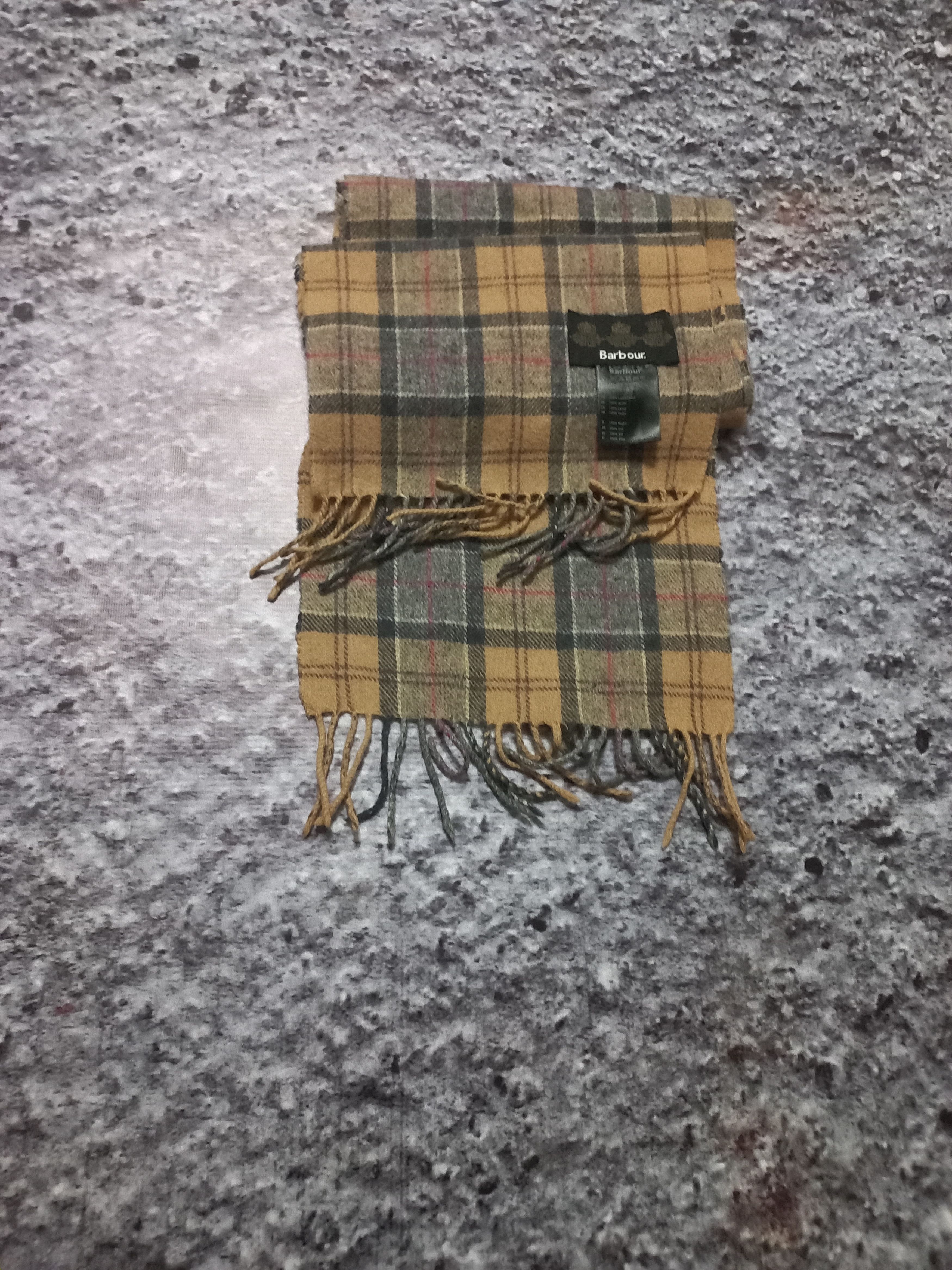 Barbour × Vintage Scarf Barbour Vintage Size ONE SIZE - 2 Thumbnail