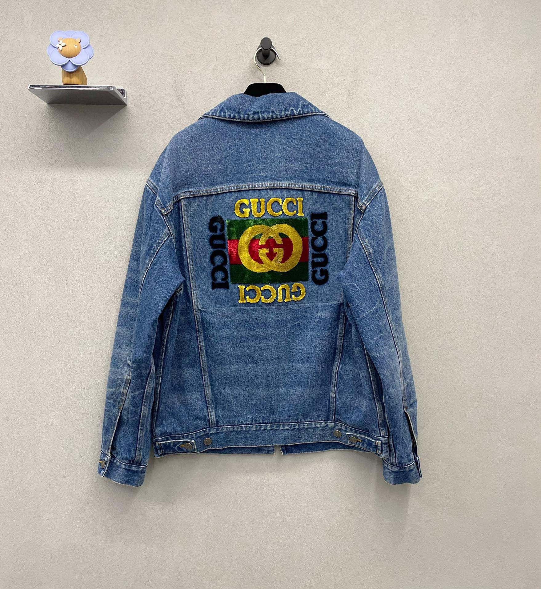 Gucci Gucci Blue denim jacket 2501-Nextarrow Size US S / EU 44-46 / 1 - 2 Thumbnail