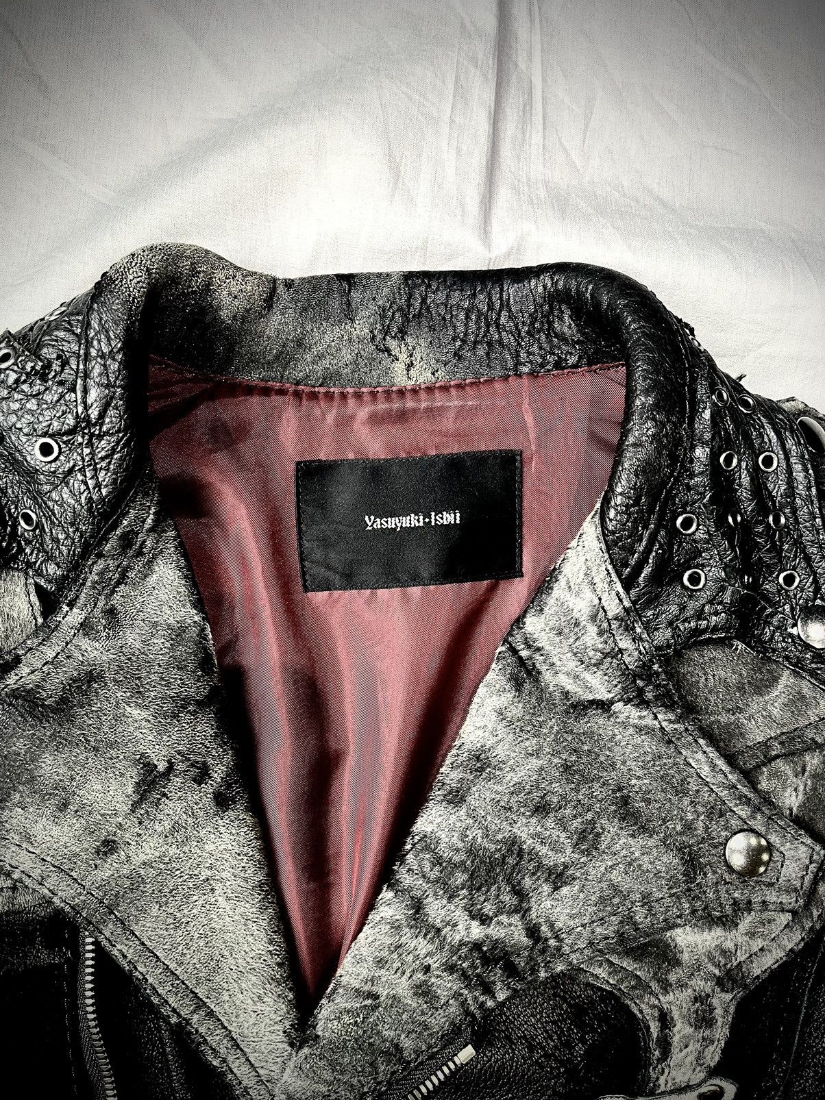 Yasuyuki Ishii Yasuyuki Ishii Variant Leather Jacket Size US S / EU 44-46 / 1 - 6 Thumbnail