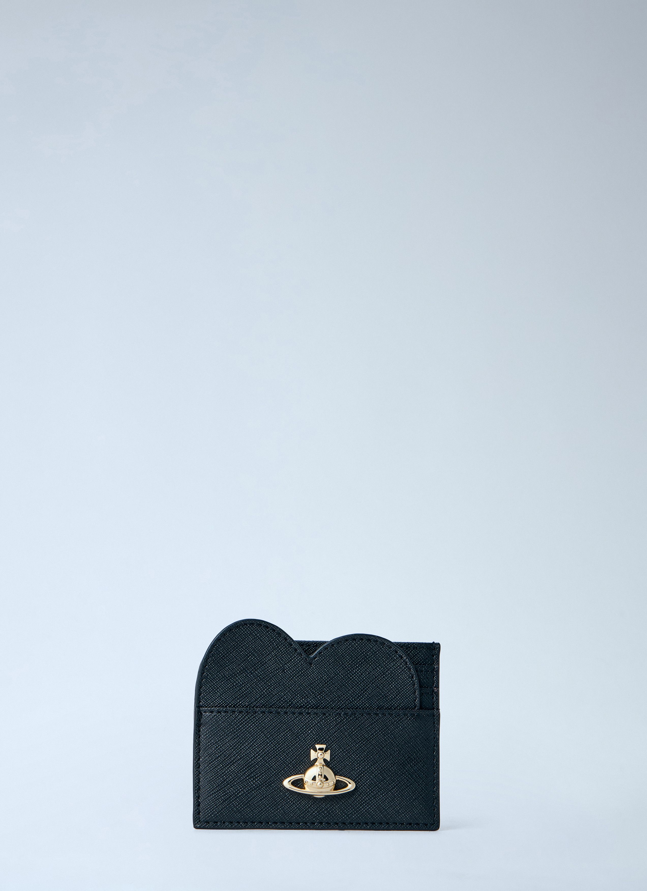 Vivienne Westwood Heart Motif Leather Card Holder Size ONE SIZE - 1 Thumbnail
