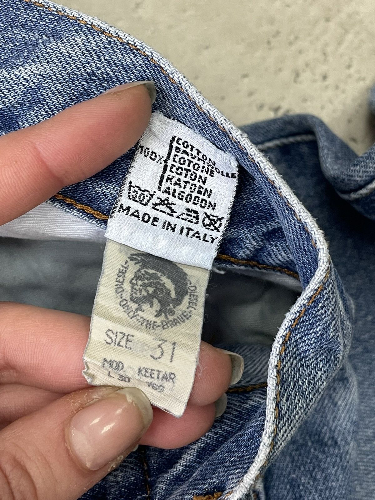 Diesel Diesel retro hype baggy pants jeans rap style y2k Size US 31 - 7 Thumbnail
