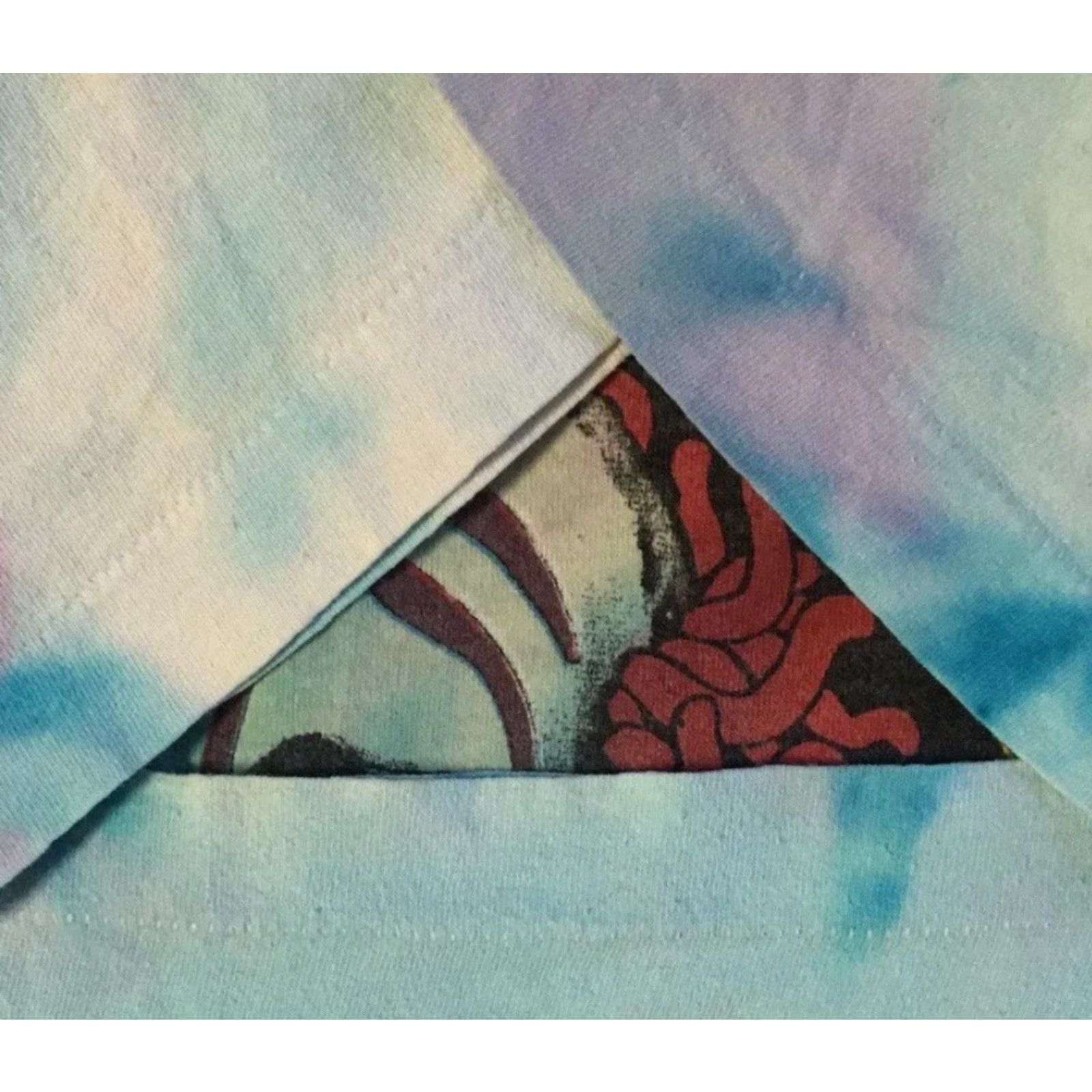 Vintage VINTAGE Grateful Dead Desert Storm Tour Shirt M Blue Short Sleeve Graphic Tee Mens 90s Concert Jerry Garcia Tie Dye Single Stitch USA Size US M / EU 48-50 / 2 - 5 Thumbnail