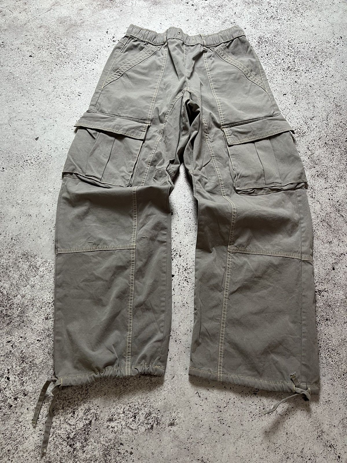 Japanese Brand 🎃Vintage Cargo Pants Archival Clothing Opium Style Size US 32 / EU 48 - 4 Thumbnail