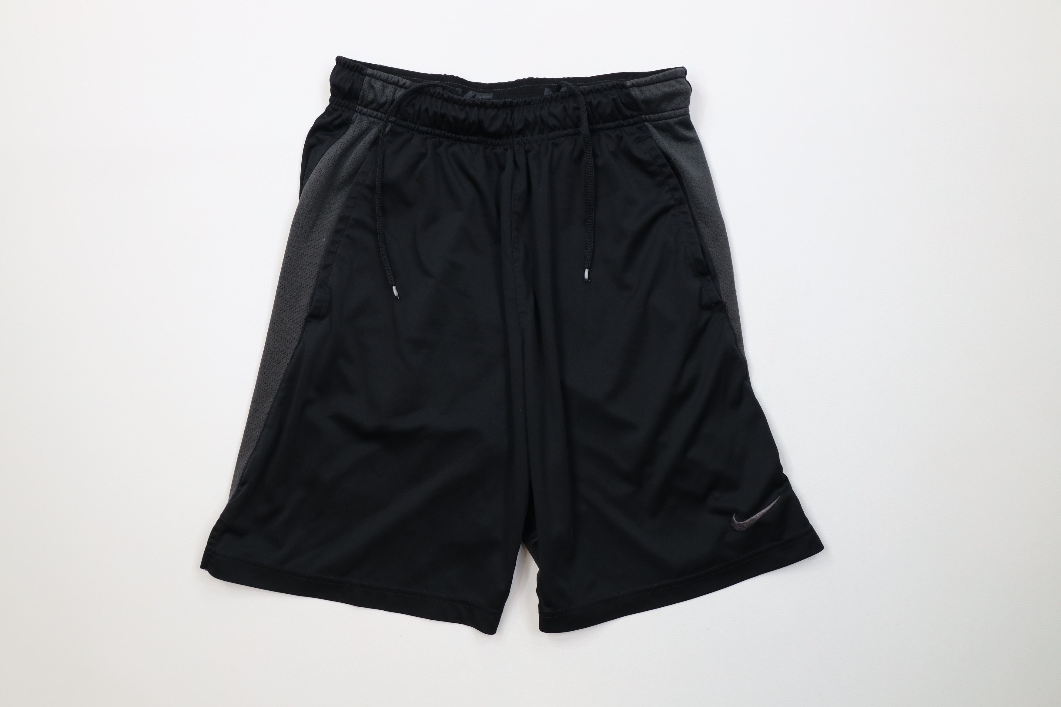 Nike Vintage Y2K Nike Scott Mini Swoosh Above Knee Shorts Black Size US 32 / EU 48 - 1 Thumbnail