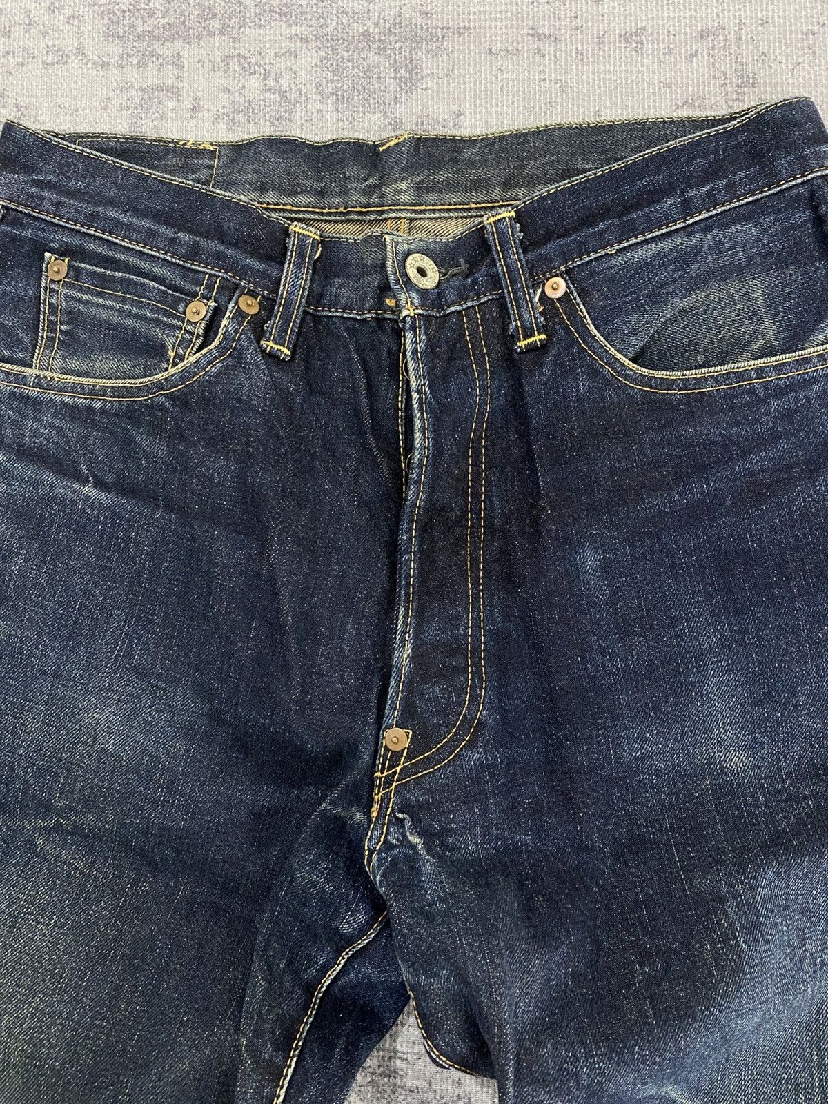 Japanese Brand japanese denim selvedge raw jeans like kapital or levis Size US 28 / EU 44 - 13 Thumbnail