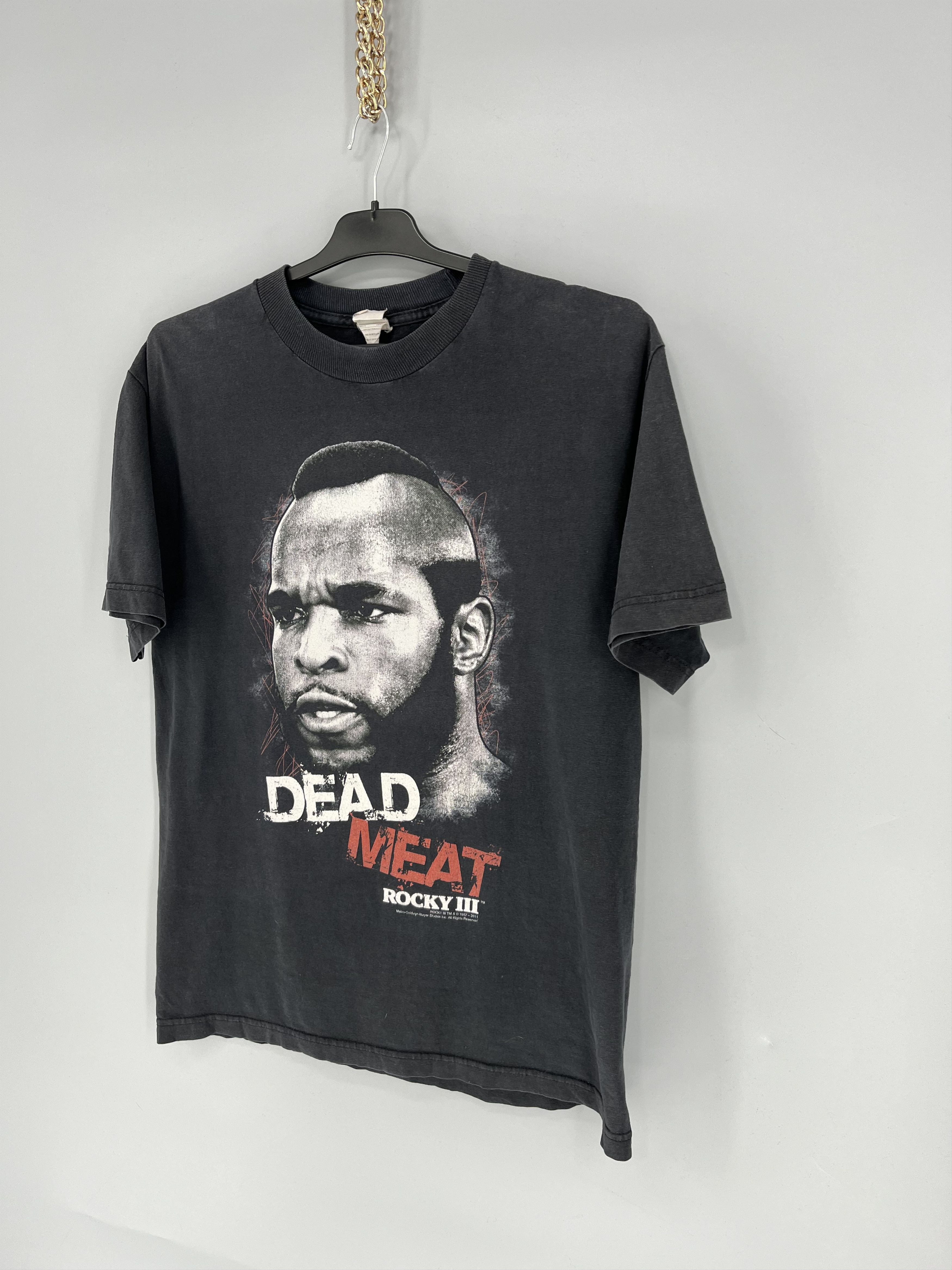 Vintage Rocky III Dead Meat T Shirt Mens Licensed Boxing Movie Tee Size US M / EU 48-50 / 2 - 3 Thumbnail