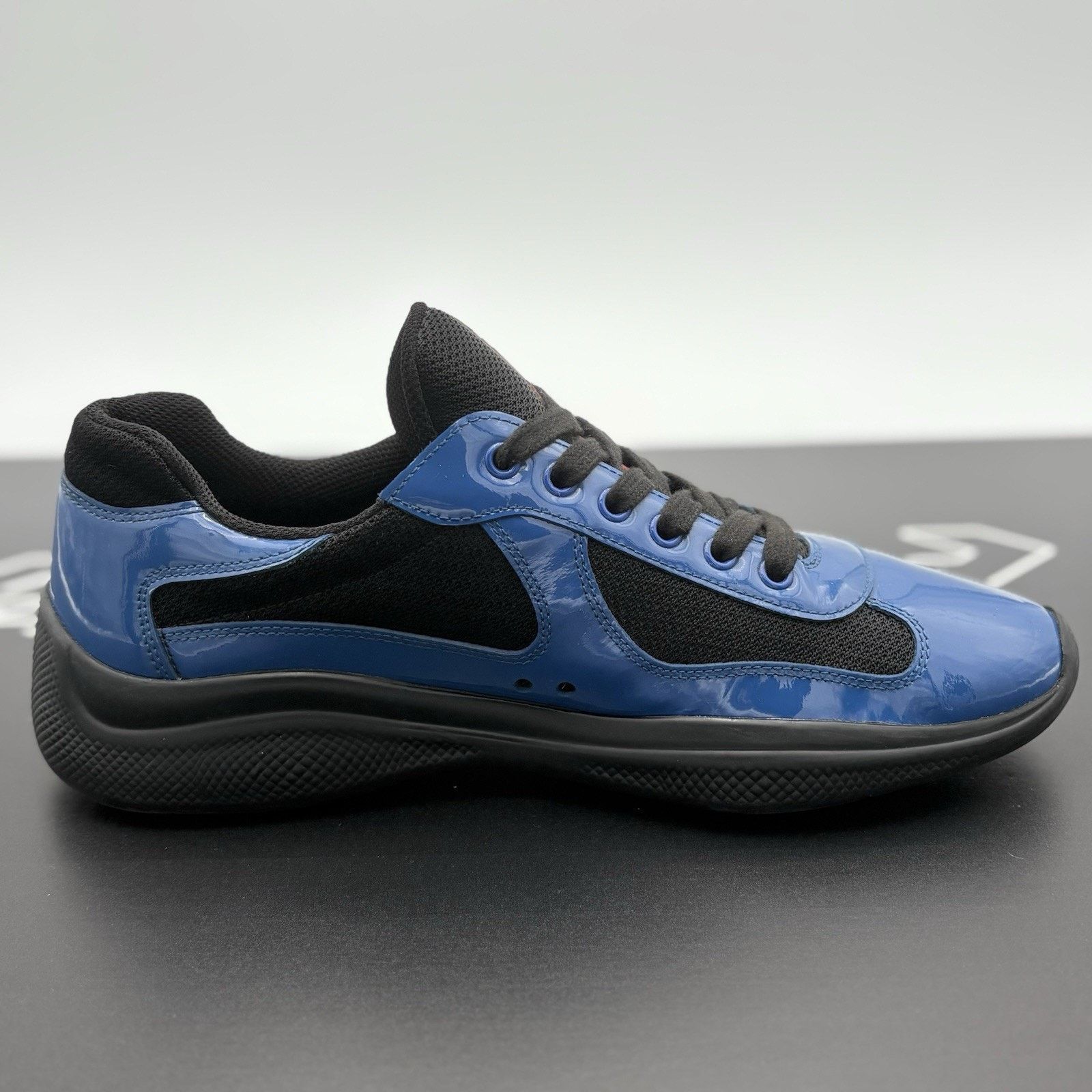 Prada Prada Americas Cup ' Blue Black ' | SUPER CLEAN! Size US 8.5 / EU 41-42 - 9 Thumbnail