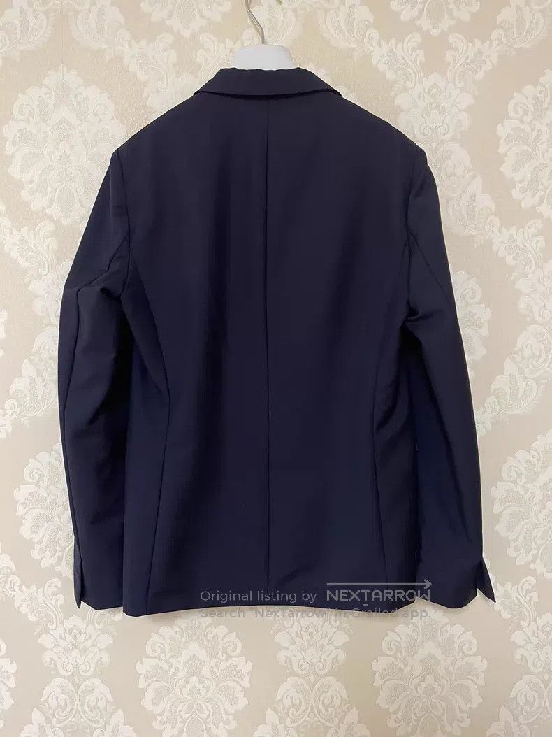 Acne Studios Acne Studios Single-Breasted Suit, Wool Blend Fabric, Navy Size 44L - 4 Thumbnail