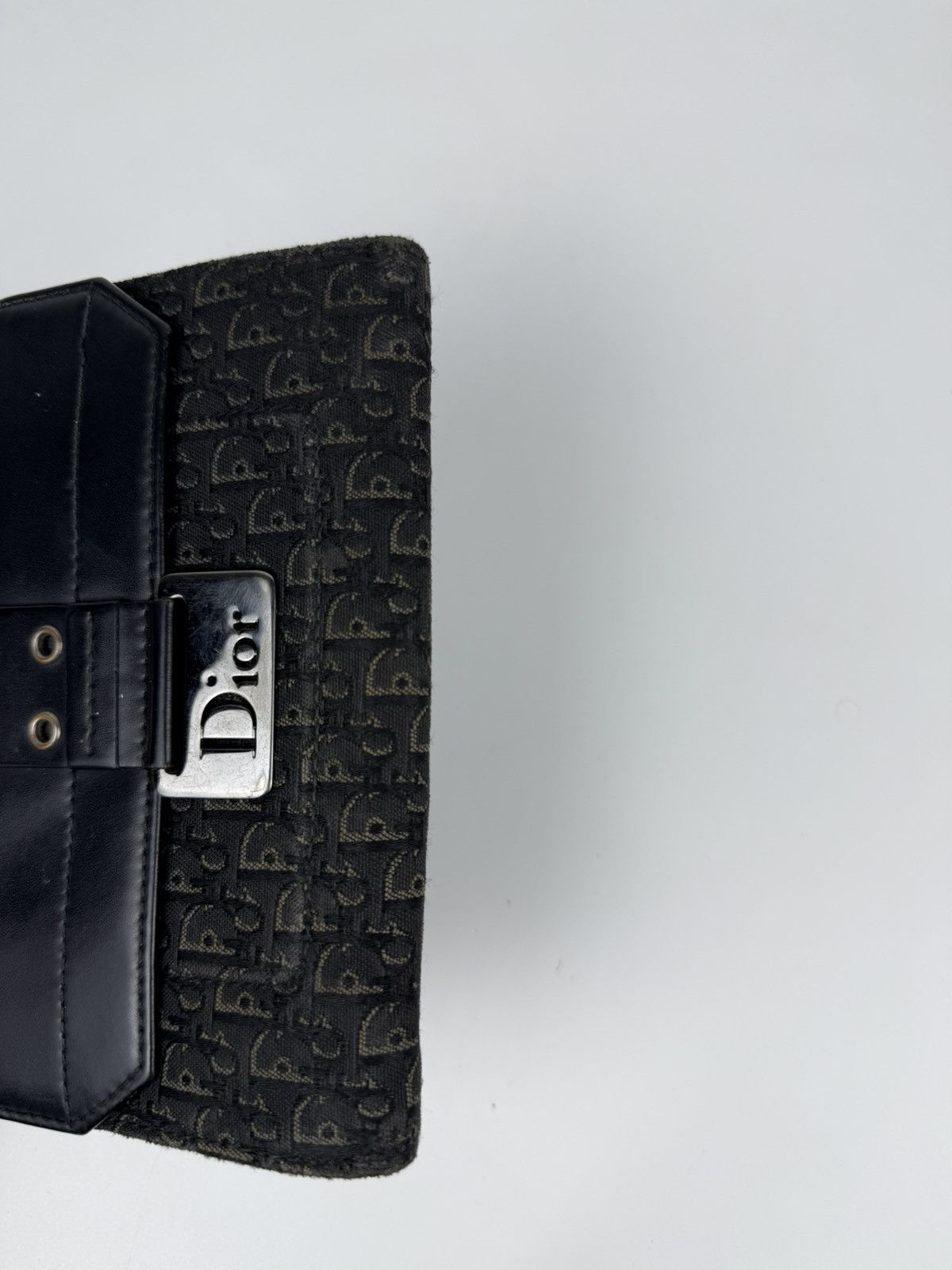 Dior Dior Galliano era street chic monogram long trifold wallet Size ONE SIZE - 4 Thumbnail
