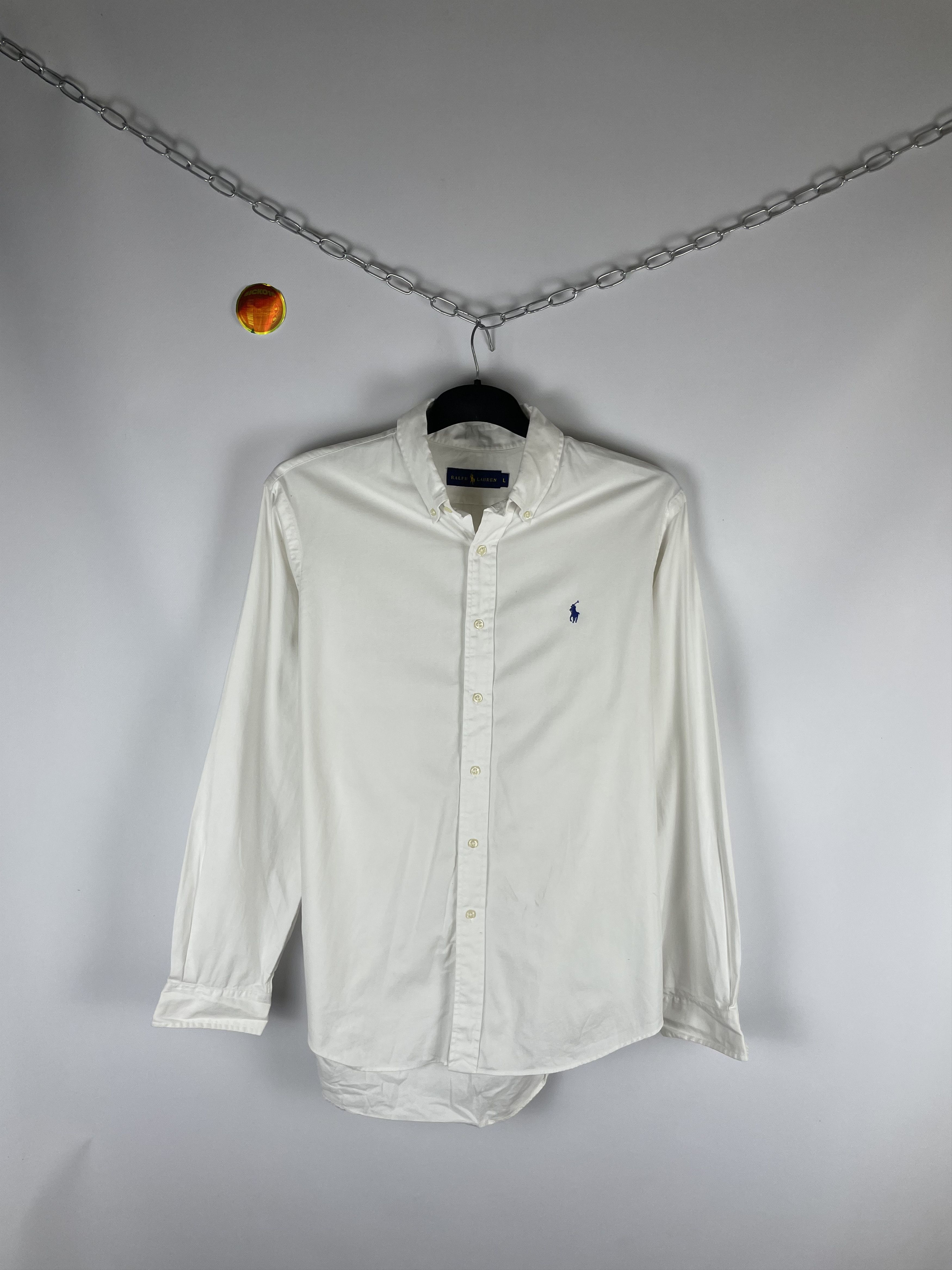 Polo Ralph Lauren × Vintage Polo Ralph Lauren Vintage Mens Shirt Size US L / EU 52-54 / 3 - 1 Thumbnail