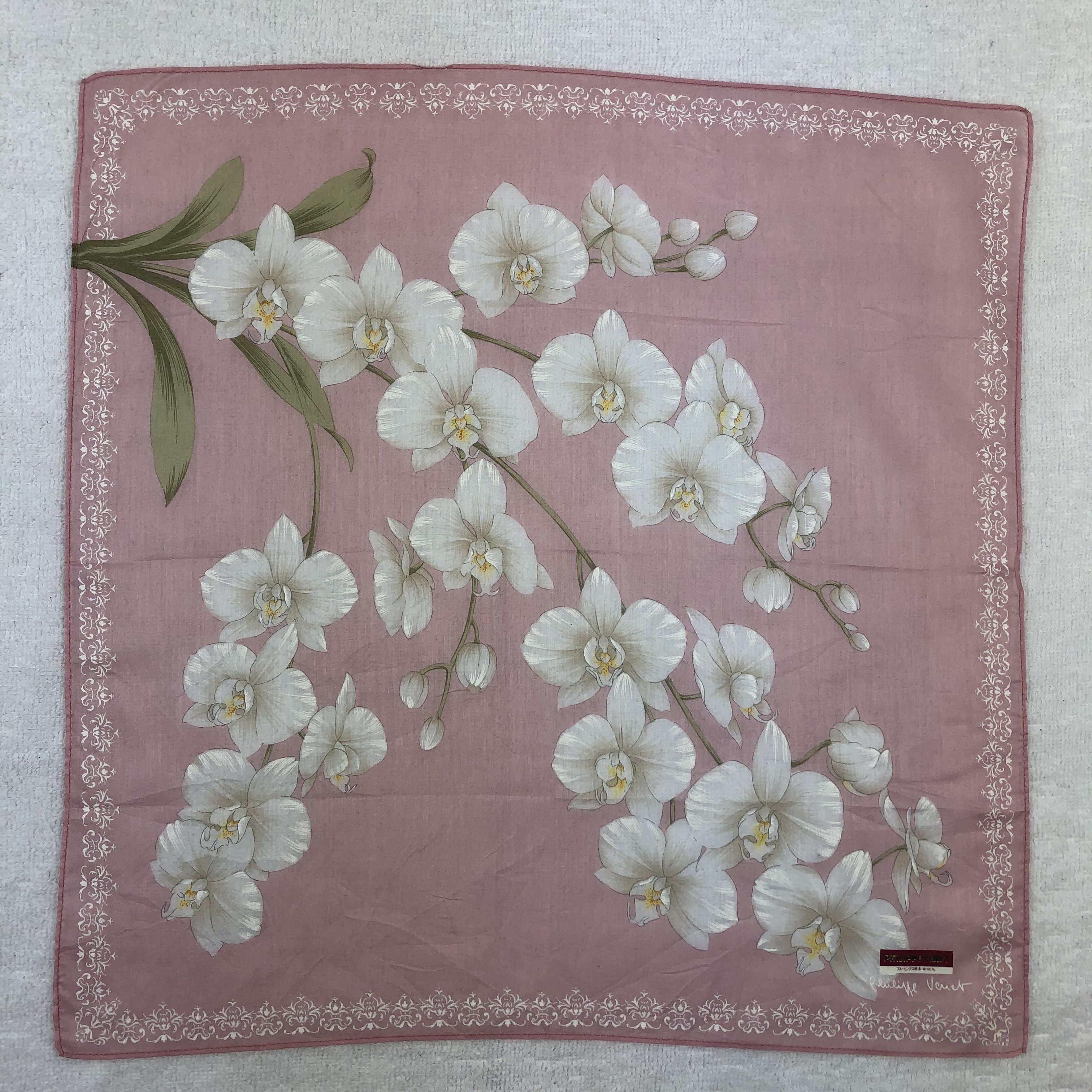 Vintage Philippe Venet Handkerchief / Bandana / Neckerchief Size ONE SIZE - 2 Thumbnail