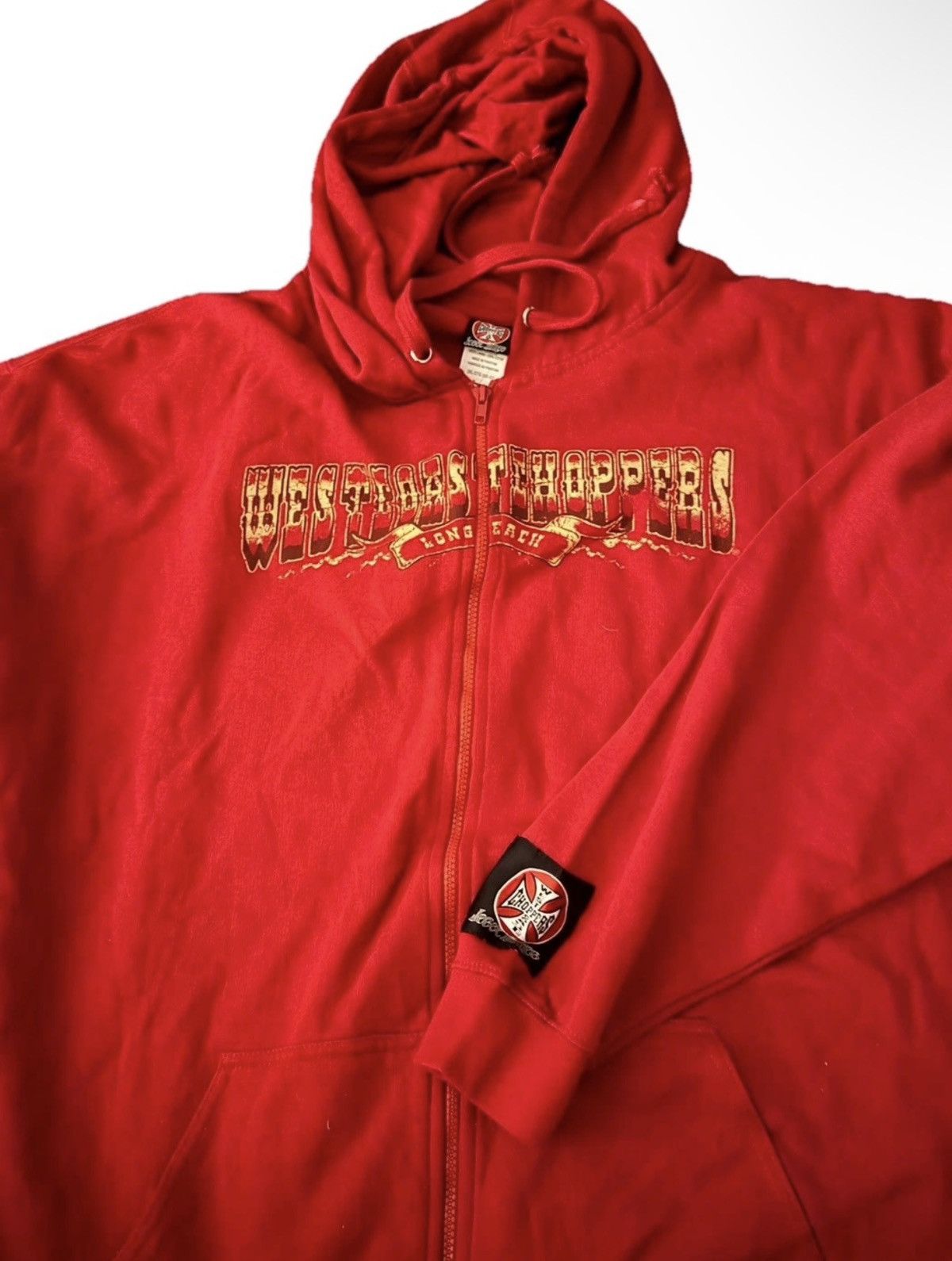 West Coast Choppers Vintage West Coast Choppers Zip Hoodie 2XL) NEW WITH TAGS Size US XXL / EU 58 / 5 - 1 Thumbnail