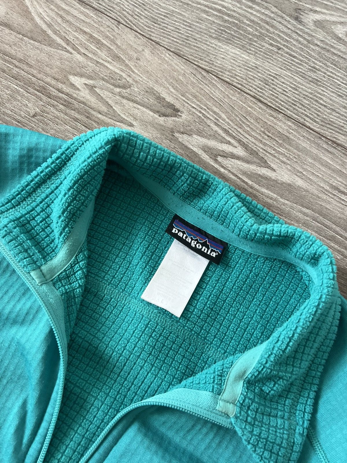 Patagonia Patagonia Polartec Gorpcore Knit Logo USA Fleece Zip Sweater Size L / US 10 / IT 46 - 12 Thumbnail