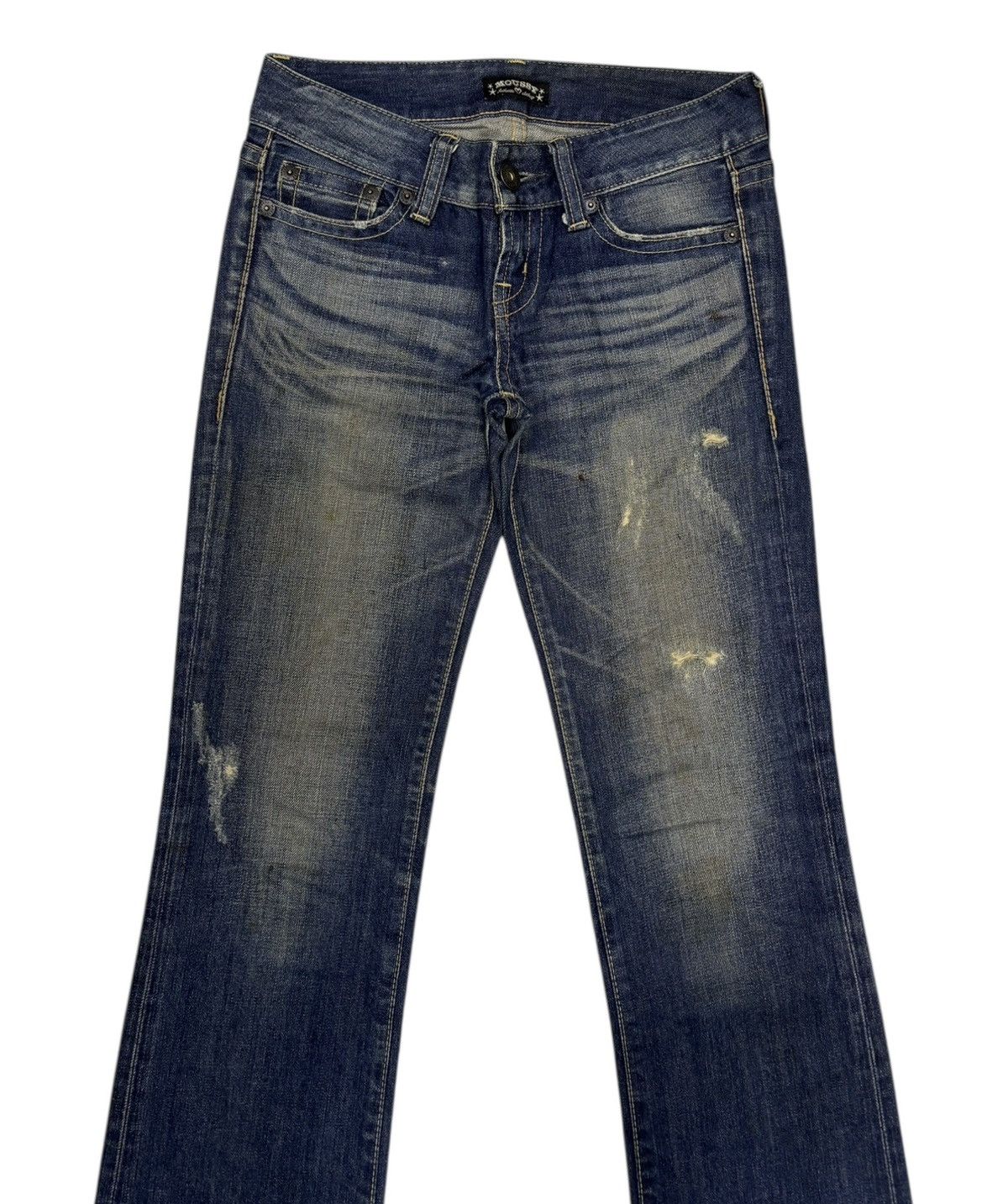 If Six Was Nine × Le Grande Bleu (L.G.B.) × MOUSSY Flare Jeans IfSixWasNine Lgb Style Moussy Bootcut Jeans Size 27" / US 4 / IT 40 - 5 Thumbnail