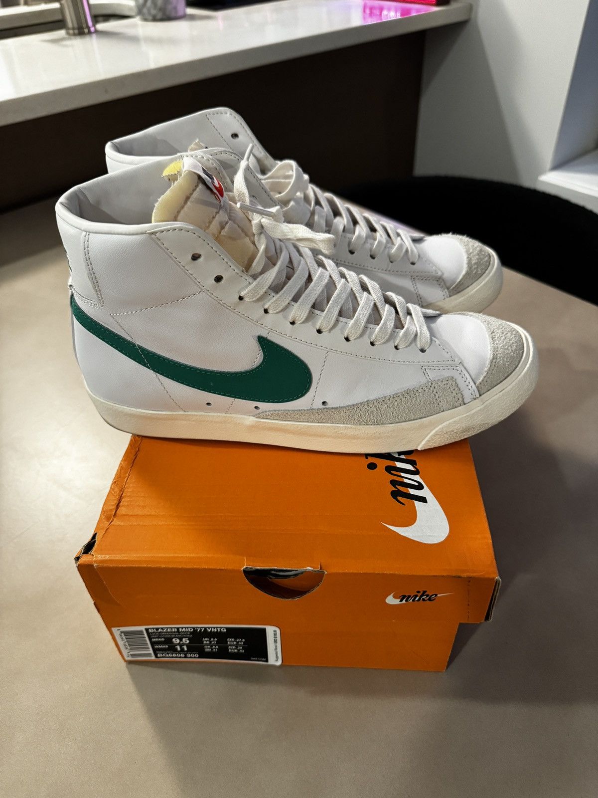 Nike Blazer Mid 77 Vintage Lucid Green