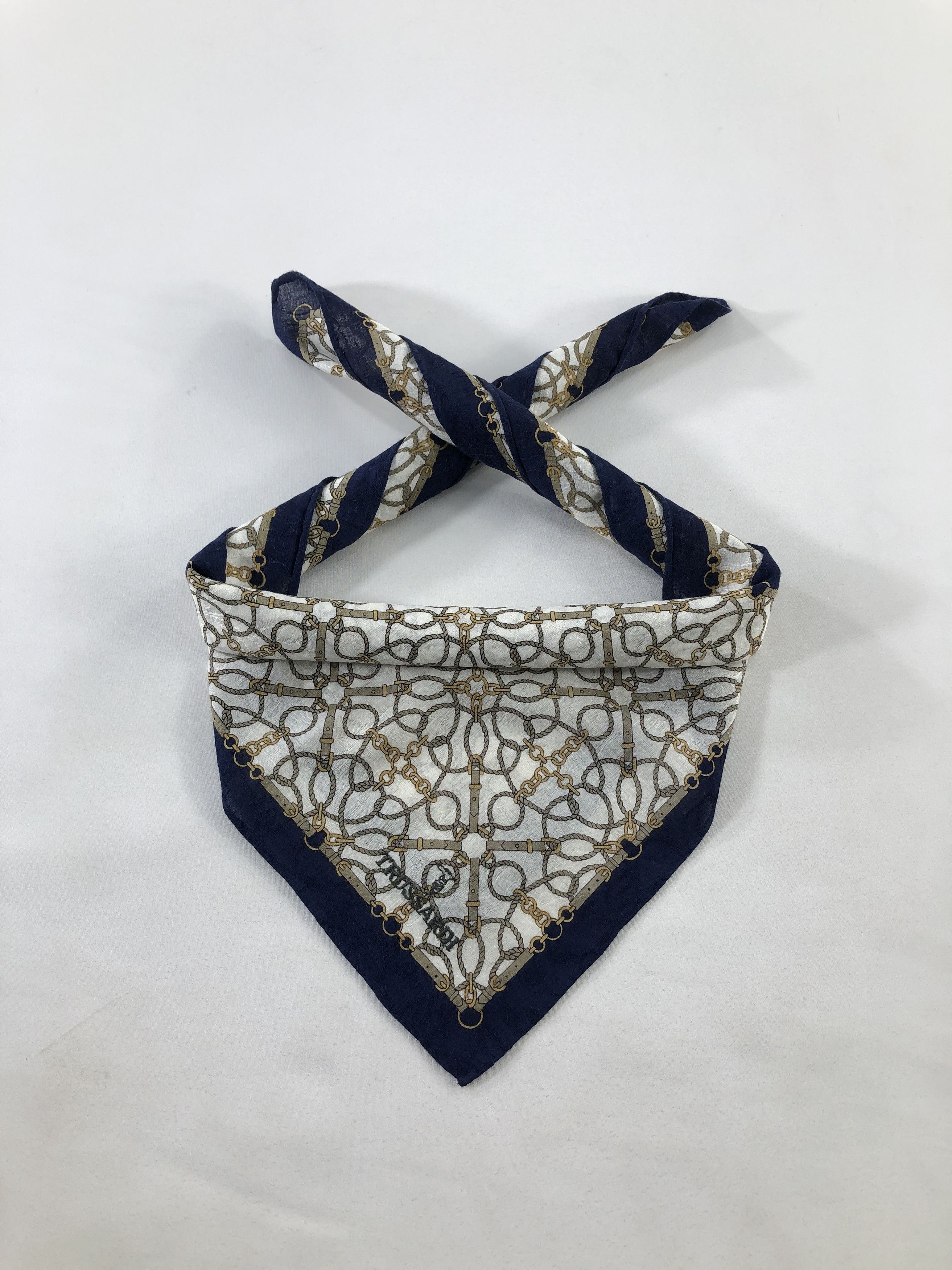 Trussardi × Vintage Trussardi Handkerchief / Bandana / Neckerchief Size ONE SIZE - 1 Thumbnail