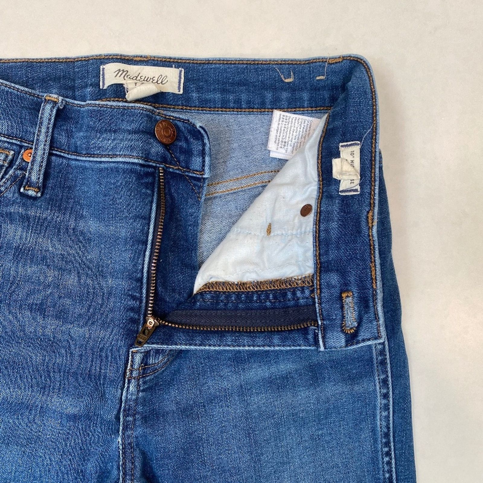 Madewell Madewell Women's 10" High-Rise Skinny Jeans -26 Size 26" / US 2 / IT 38 - 5 Thumbnail