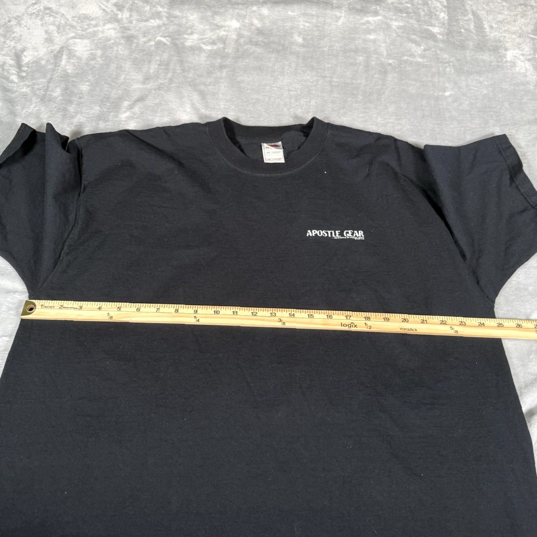 Vintage VINTAGE Jesus T Shirt Mens 2XL Corinthians Y2K Black Shirt Mens 2XL Graphic Print Crew Neck Short Sleeve Retro Jesus Shirt Mens Black Size US XXL / EU 58 / 5 - 7 Thumbnail