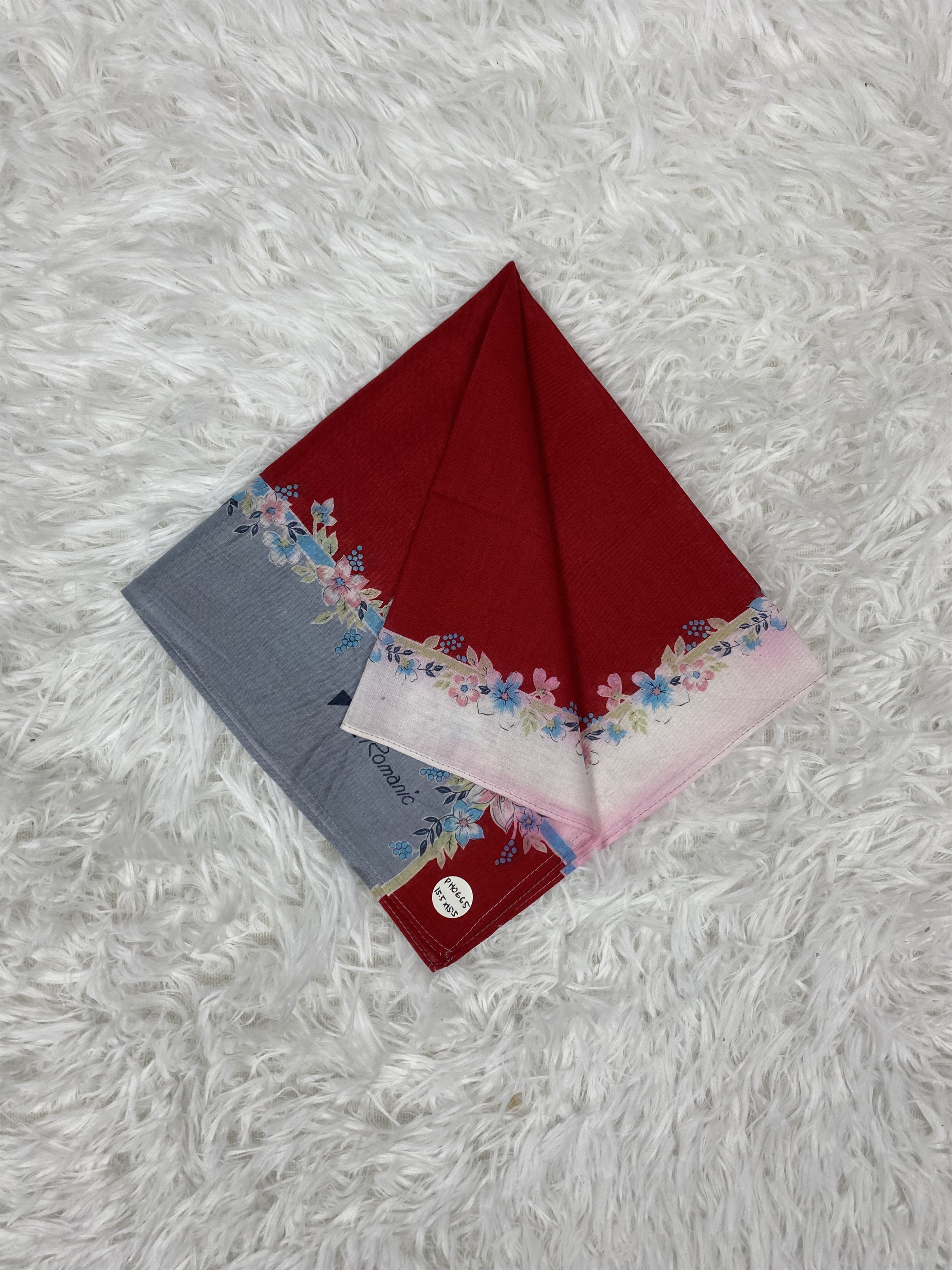 Vintage Vintage Romanic Handkerchief Neckerchief PH0665 Size ONE SIZE - 1 Thumbnail