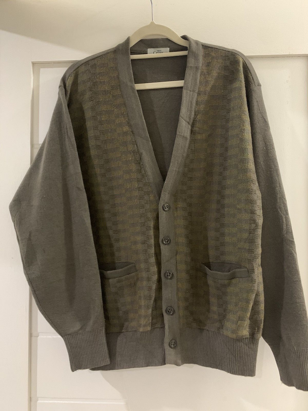 Japanese Brand × Vintage Vintage Japanese Cardigan Knitwear TOKYO Cross Size US M / EU 48-50 / 2 - 1 Thumbnail