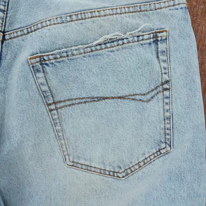 Balenciaga Balenciaga Balenciaga Wash Destroyed WideLeg Jeans -2507 Size US 28 / EU 44 - 4 Thumbnail