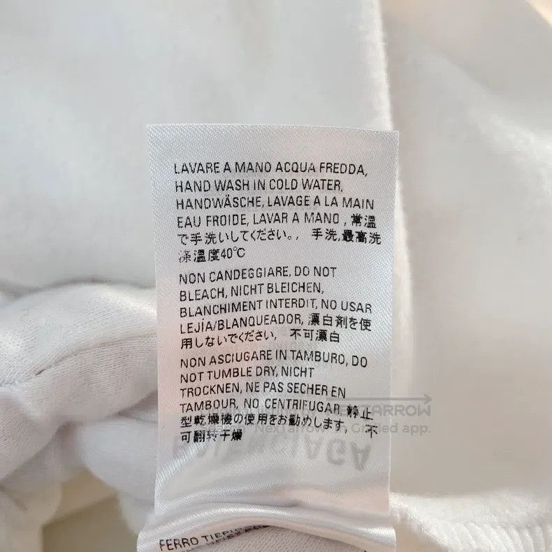 Balenciaga Balenciaga White Letter Hooded Sweatshirt Size US M / EU 48-50 / 2 - 8 Thumbnail