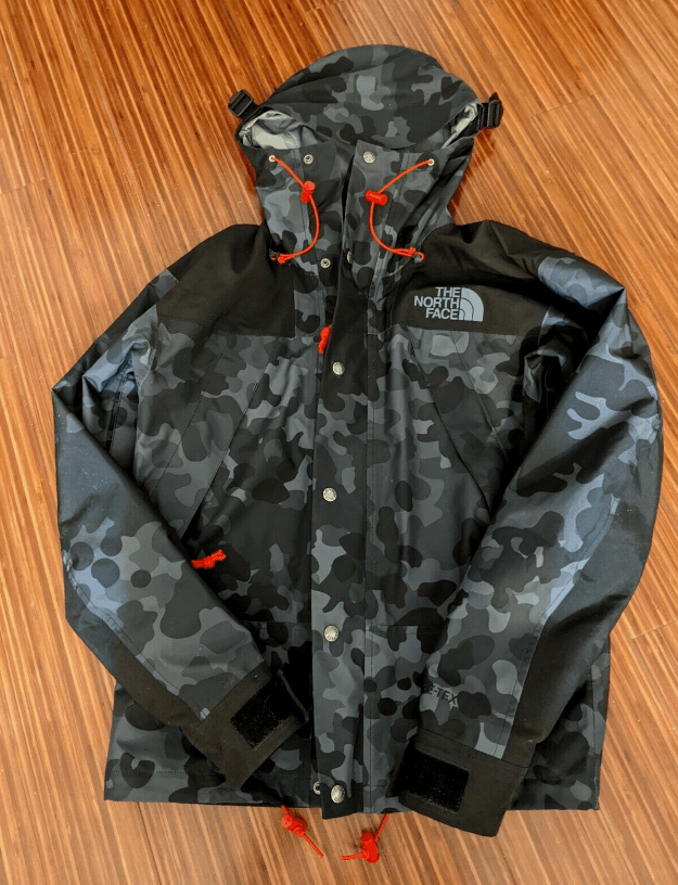 Image of The North Face Gore-Tex 1990 Men's Jacket Digital Camo in Black (Size XS)