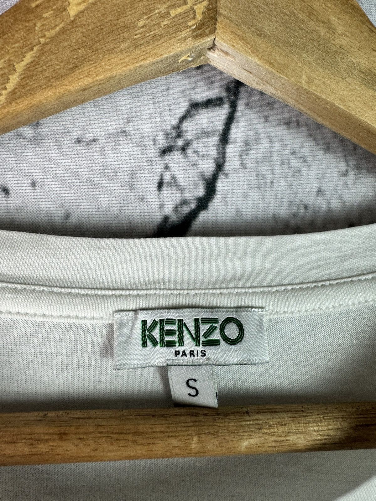 Kenzo Kenzo Logo Print Front T-Shirt Tee Small Size S / US 4 / IT 40 - 3 Thumbnail