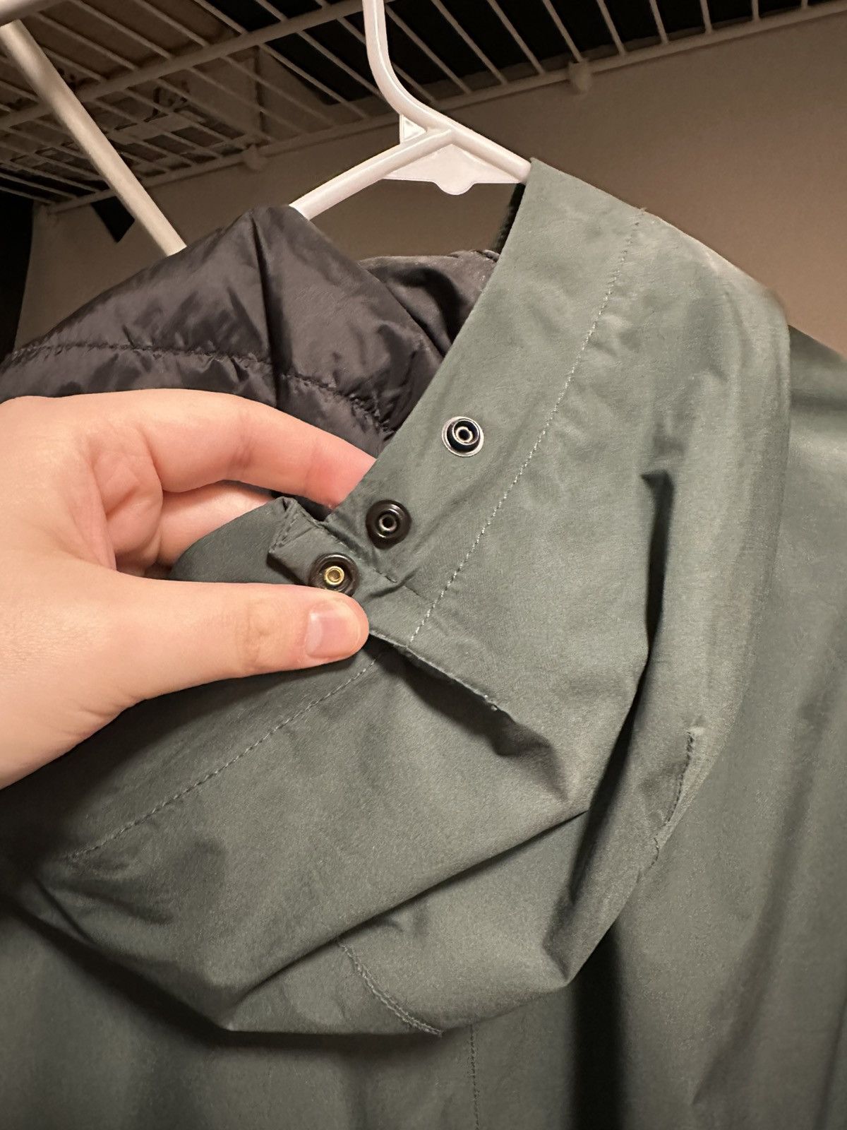 Stone Island Stone island insulated Goretex Rain jacket Bottle green Size US M / EU 48-50 / 2 - 5 Thumbnail