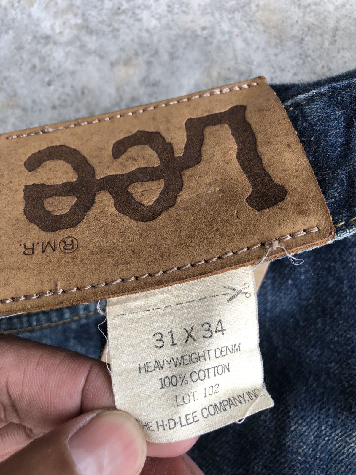 If Six Was Nine Japanese Lee Flared Jeans Distressed Jeans Size US 31 - 14 Thumbnail