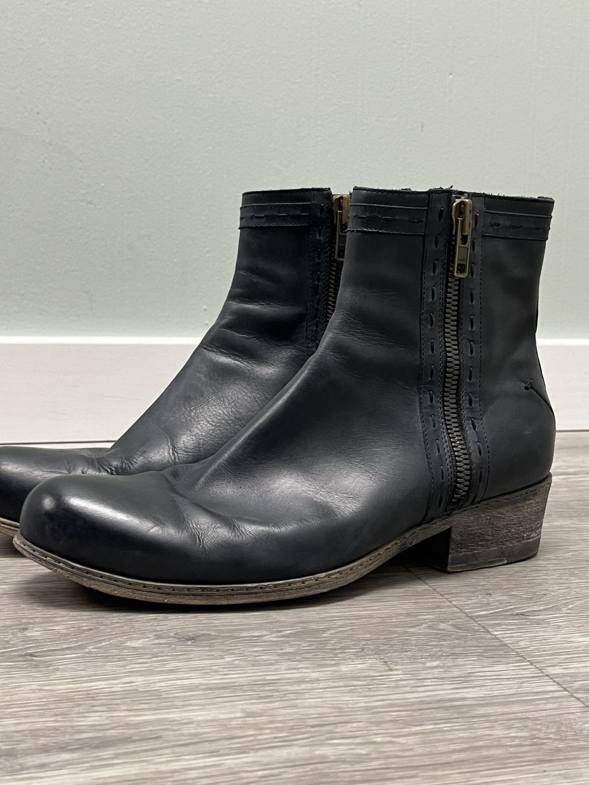Costume National Double Zip Boot. Size US 8.5 / EU 41-42 - 19 Thumbnail