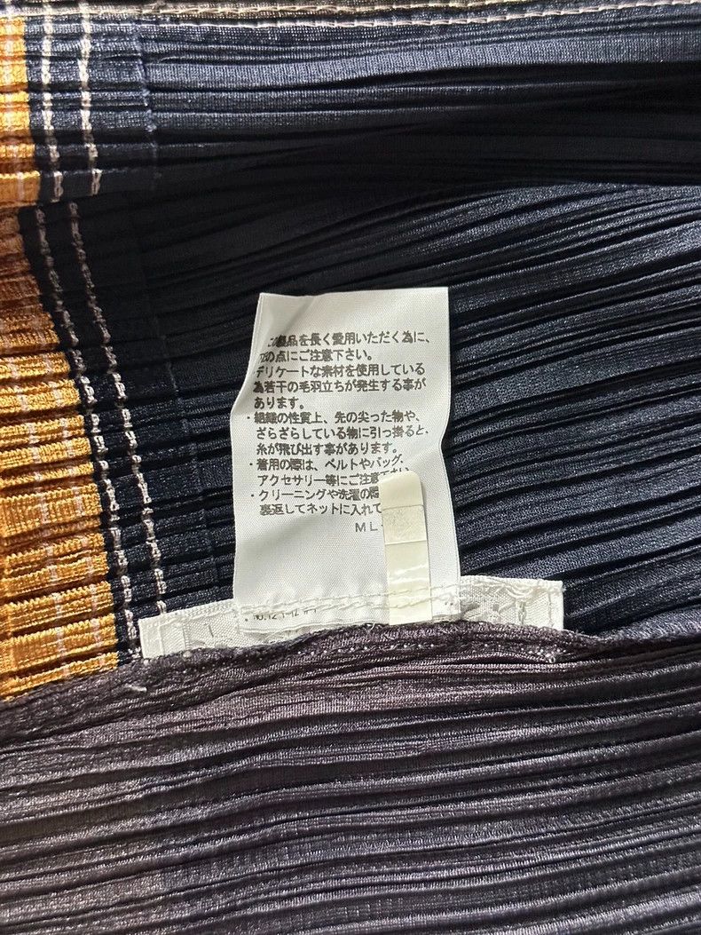 Issey Miyake issey miyake size:3 Four-color patchwork pleated top 2505- Size XXS / US 00 / IT 34 - 5 Thumbnail