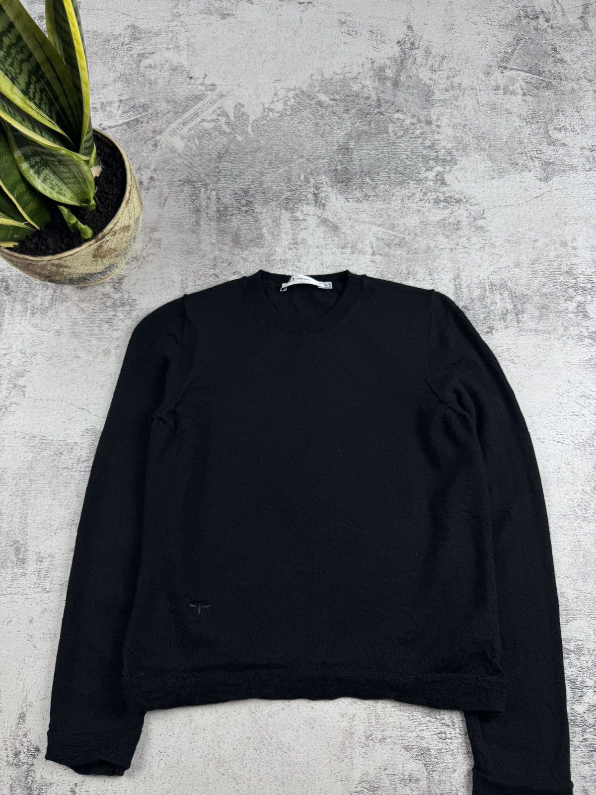 Dior Dior Uniform Bee Logo Wool Women Knit Black XS Sweater Button Cardigan Size XS / US 0-2 / IT 36-38 - 4 Thumbnail