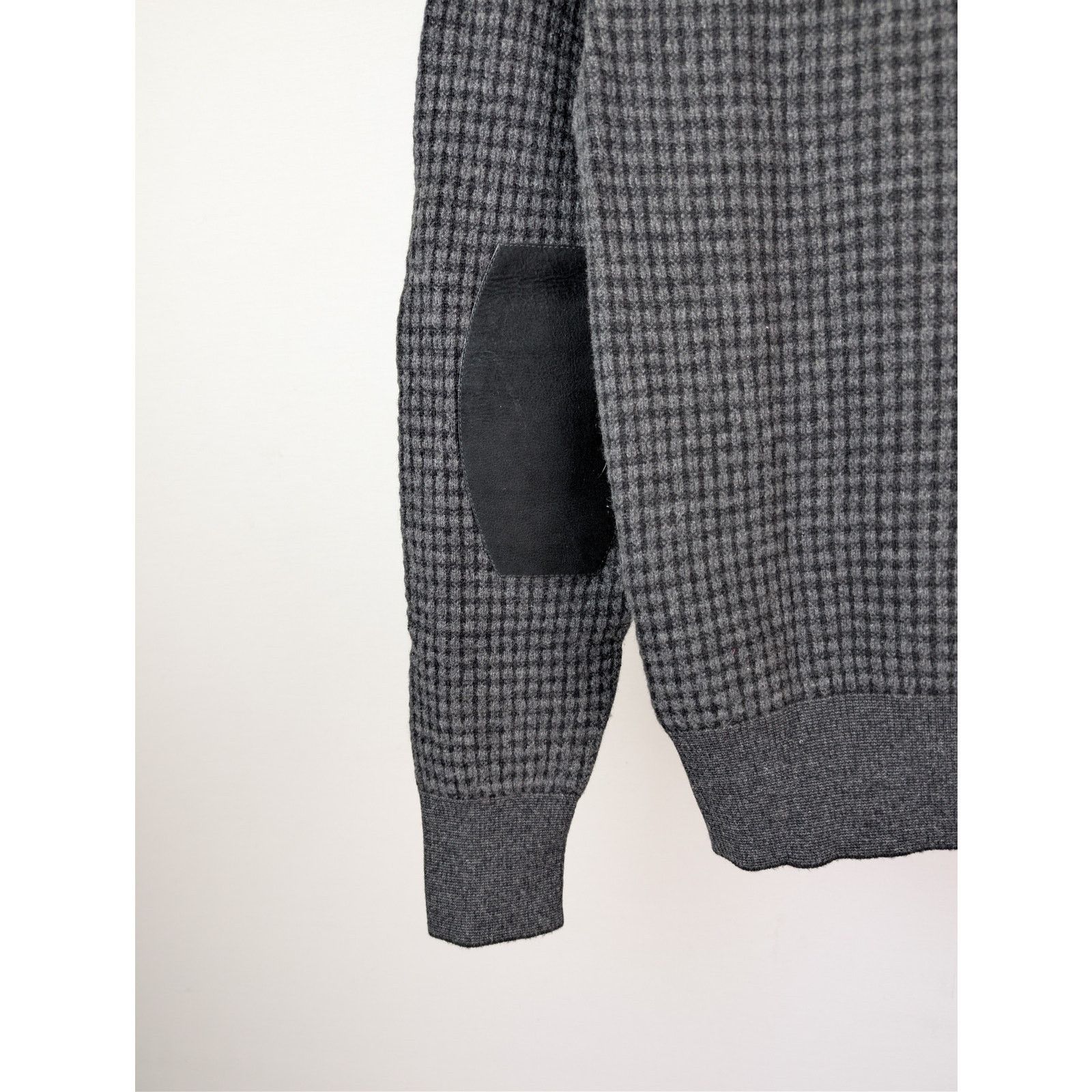 Tom Ford o1rshd1 CC20 checkered crewneck sweater in Grey Size US M / EU 48-50 / 2 - 13 Thumbnail