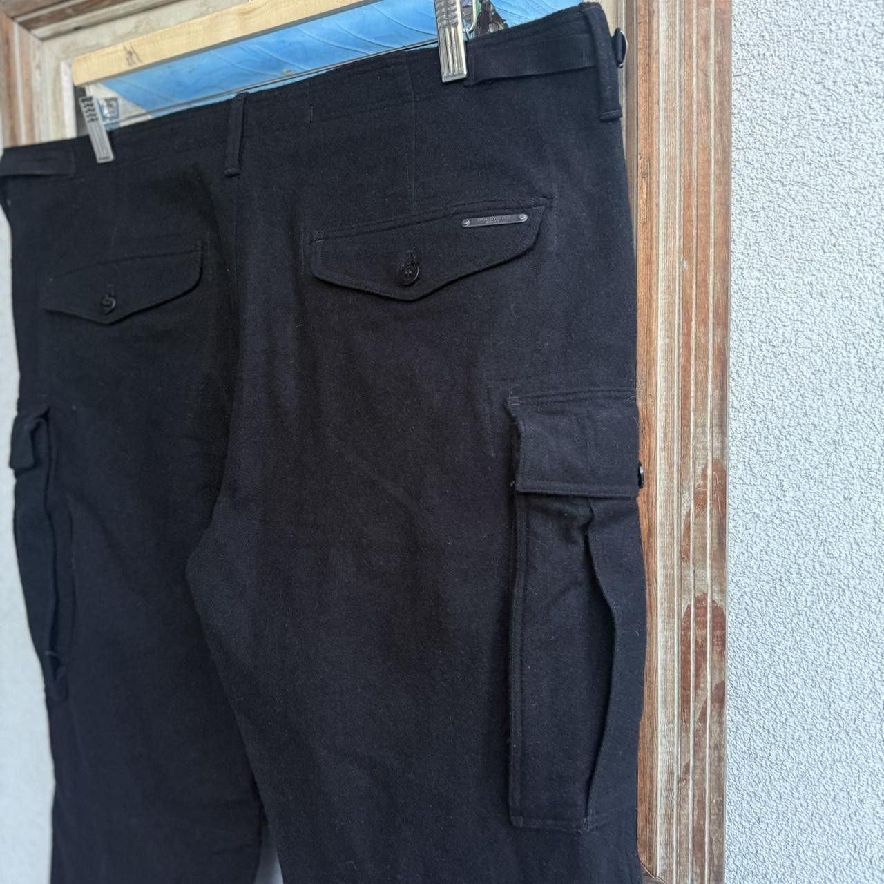 Burberry Burberry Pure Wool Trousers Cargo Black Size US 36 / EU 52 - 4 Thumbnail